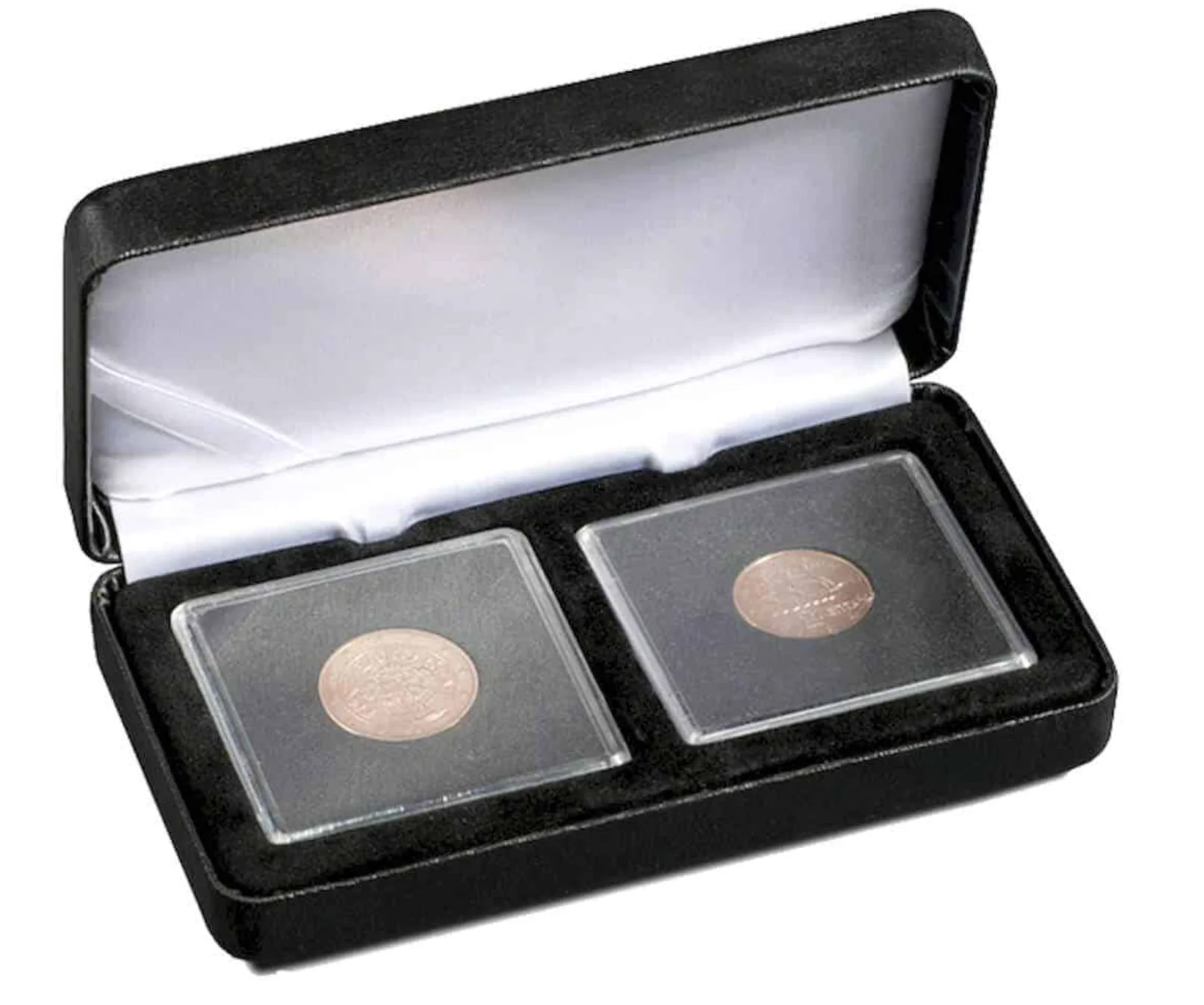 Coin Box Nobile for 2 Quadrums 50x50mm