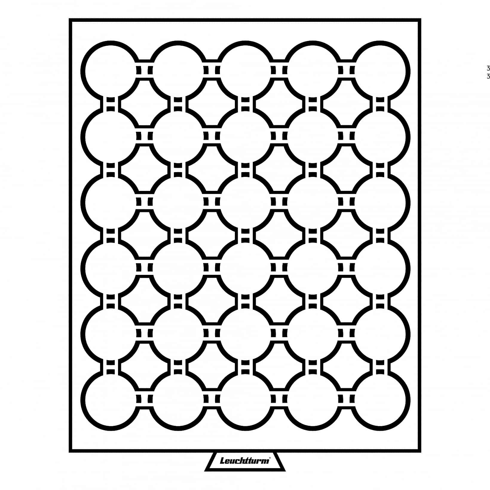 Coin Box/Tray 30 Compartments for 33mm Coins in Capsules - Image 2