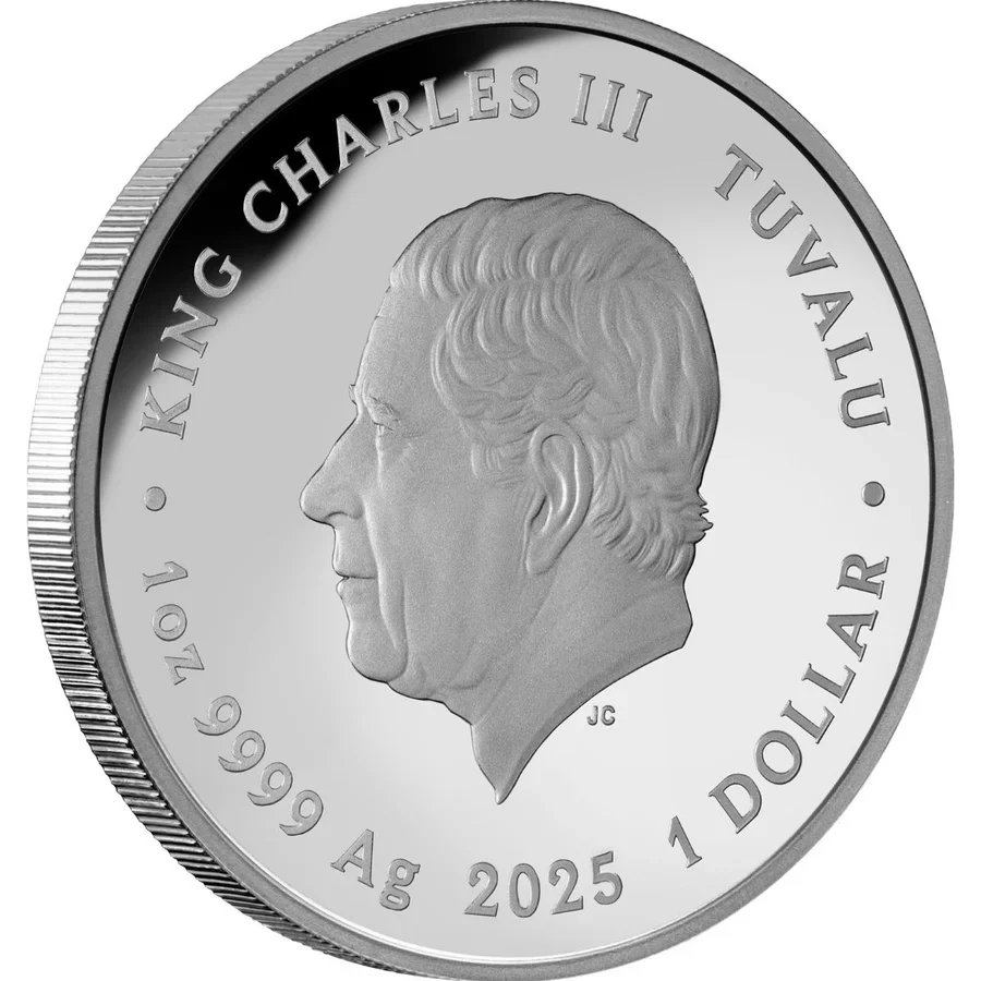 Colour TV in Australia 50th Anniversary 2025 $1 1oz Silver Proof Coin - Image 2