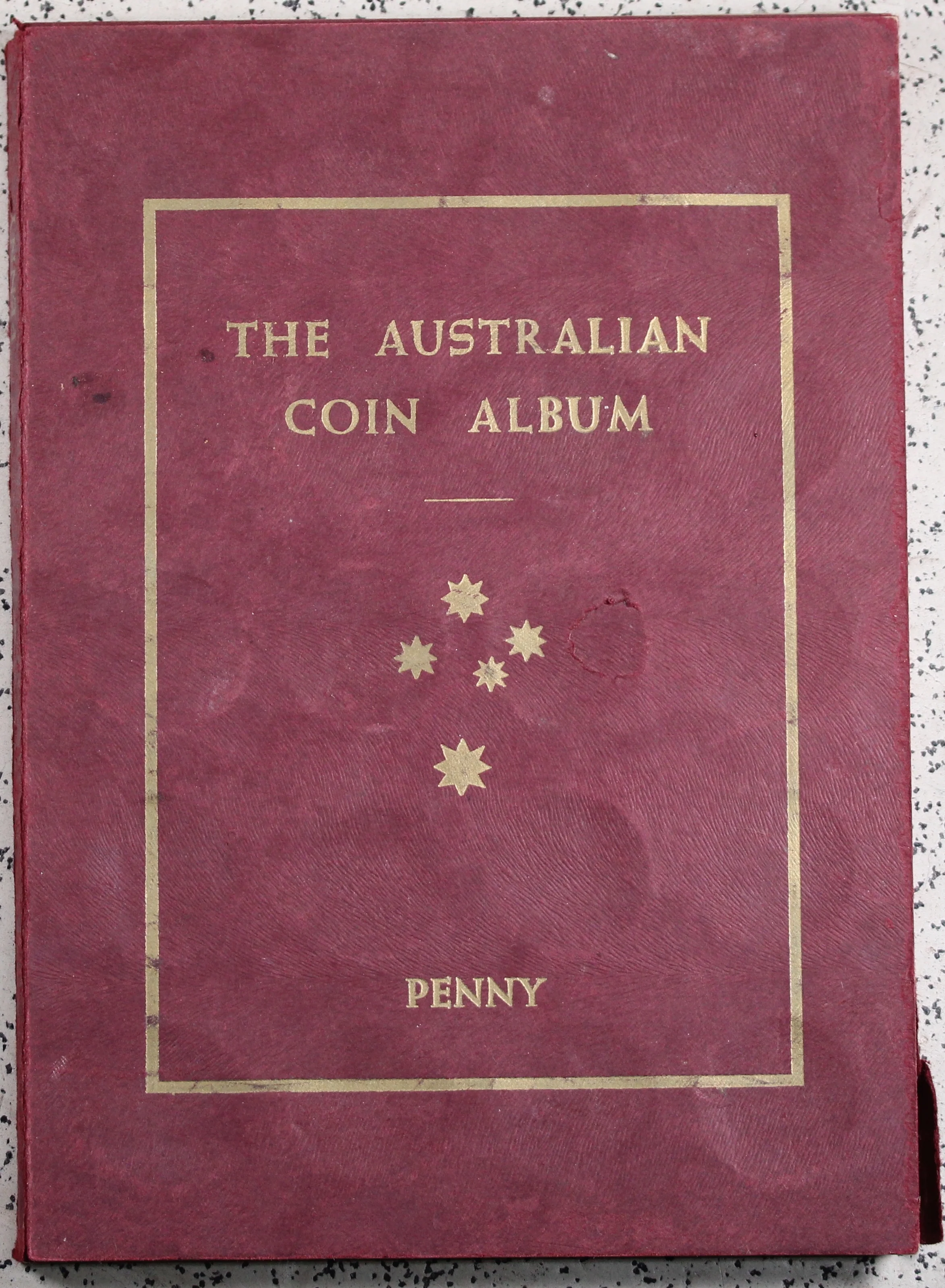 Complete Penny Collection in Album (Missing 1930)