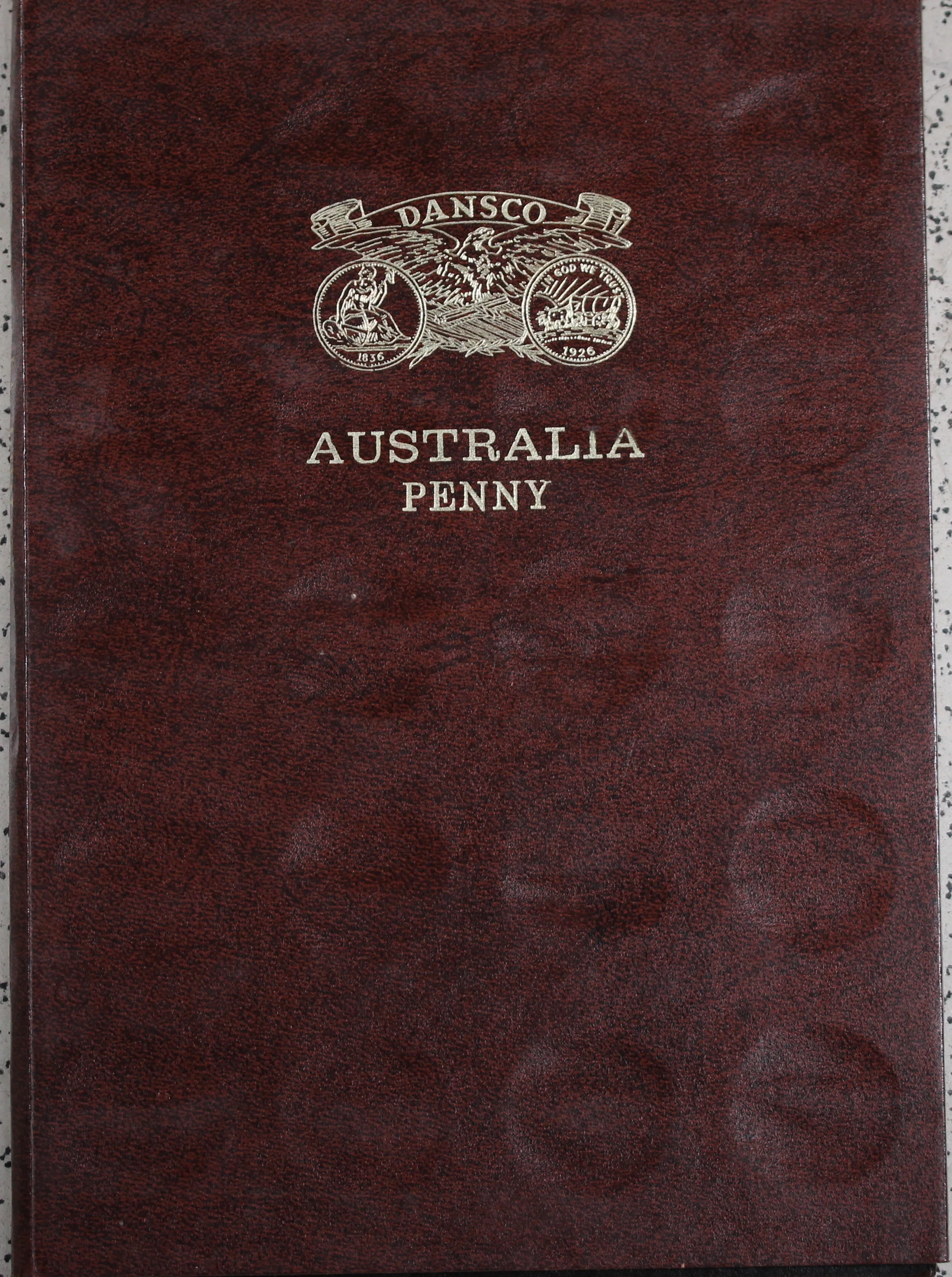 Complete Penny Collection in Dansco Album (Missing 1930 and 1946)