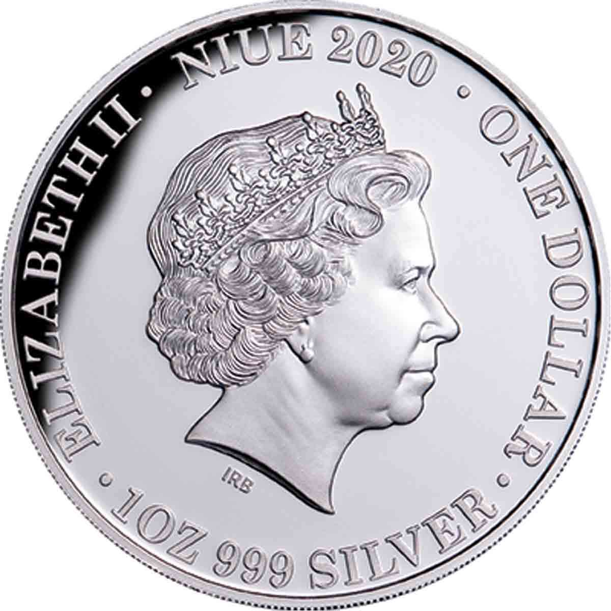 2020 1930 Penny 90th Anniversary $1 Gilded 1oz Silver Proof Coin - Image 4