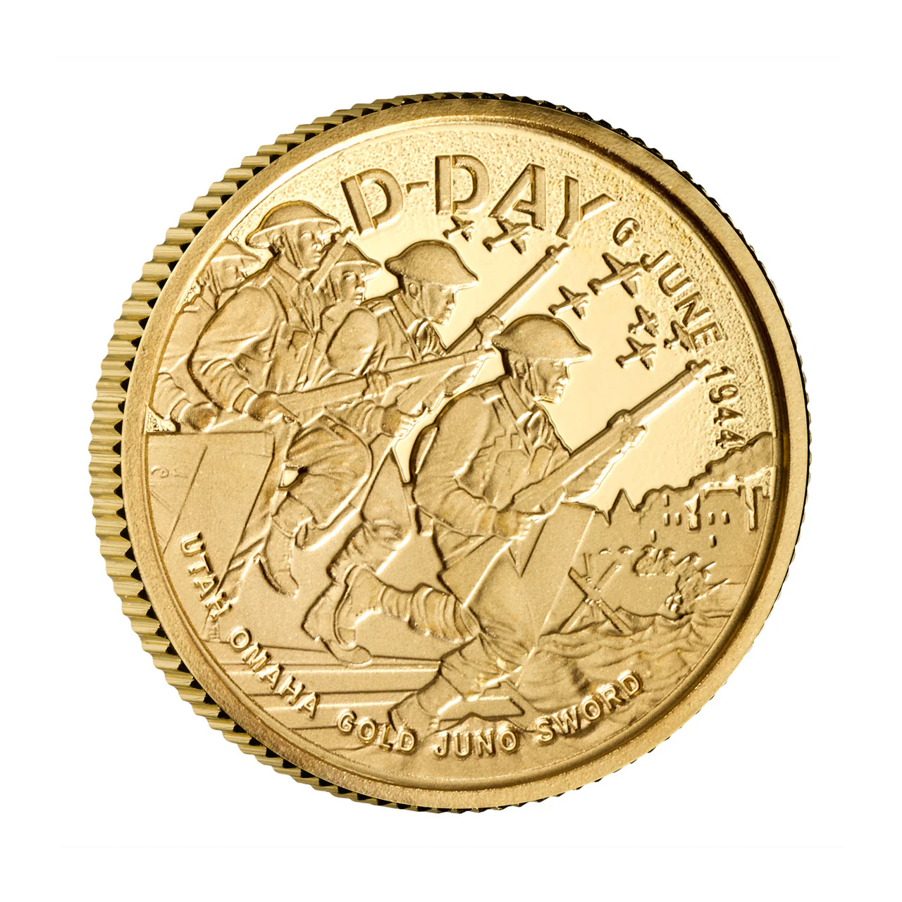 D-Day 2024 UK 1/40oz Gold Proof Coin