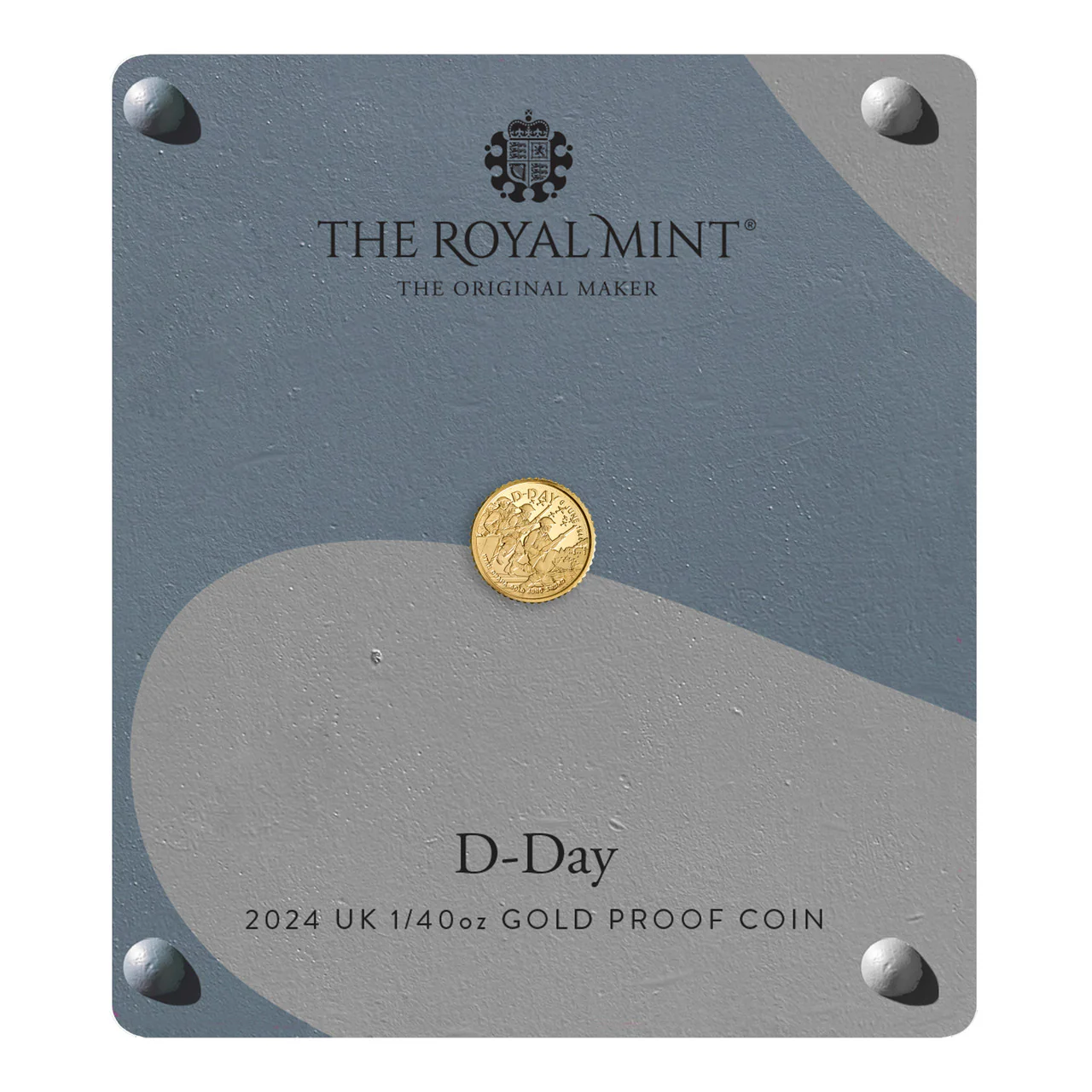 D-Day 2024 UK 1/40oz Gold Proof Coin - Image 3