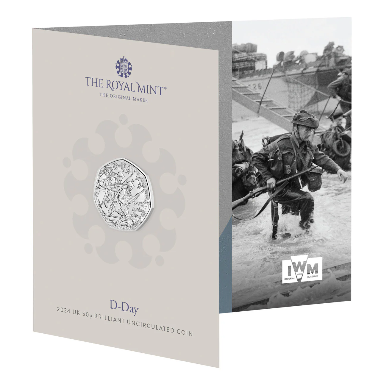 D-Day 2024 UK 50p BU Coin