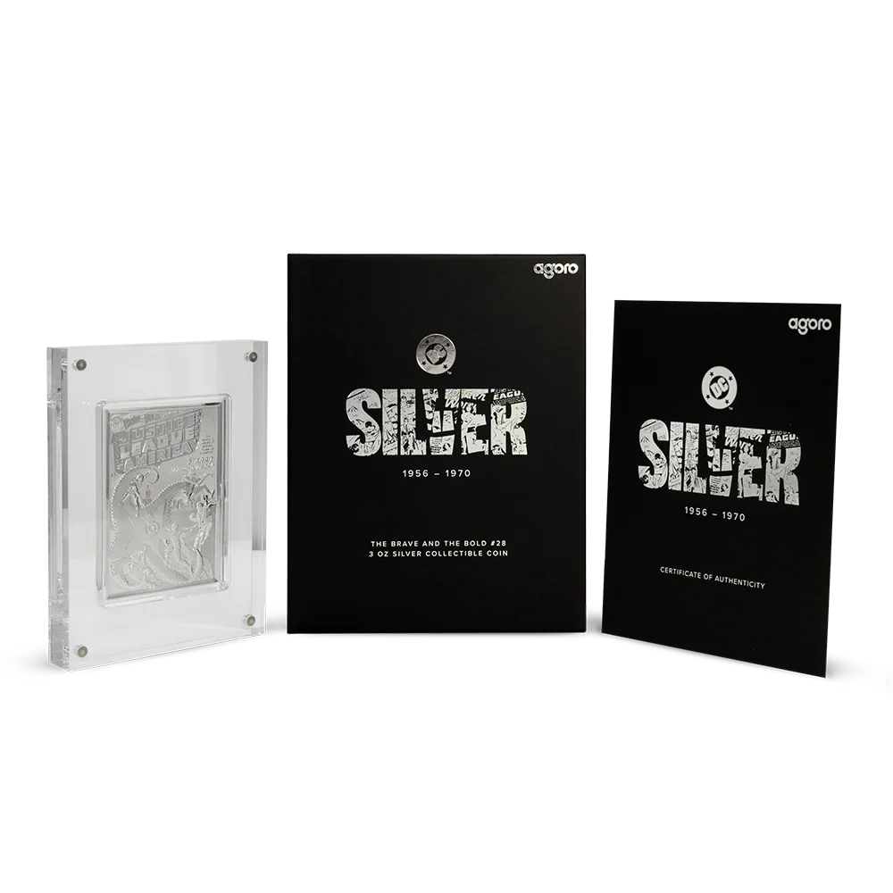 DC 90th Anniversary - Silver Age - The Brave and the Bold #28 3oz Silver Collectible Coin - Image 3