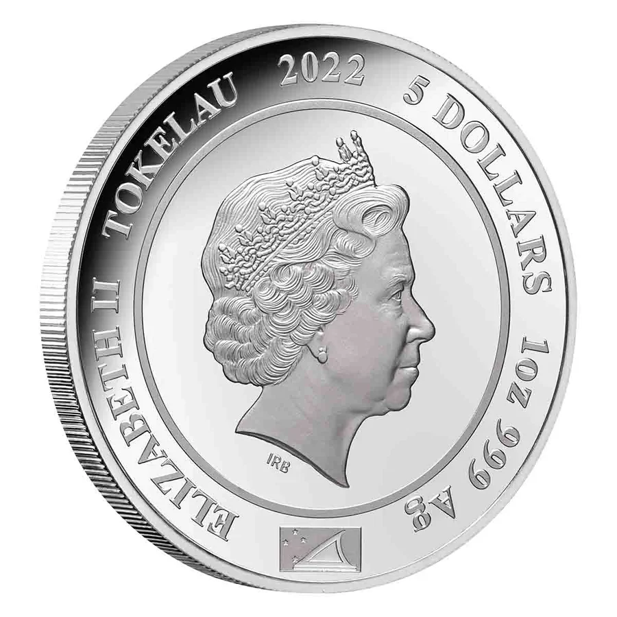 Diana Princess of Wales 2022 $5 1oz Silver Proof Coin - Image 2