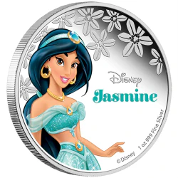Disney Princess – Jasmine 2015 1oz Silver Proof Coin