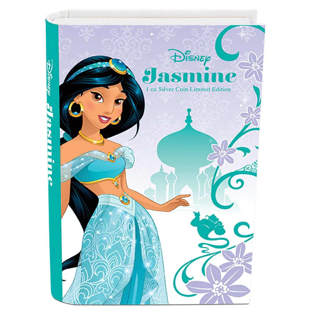 Disney Princess – Jasmine 2015 1oz Silver Proof Coin - Image 3