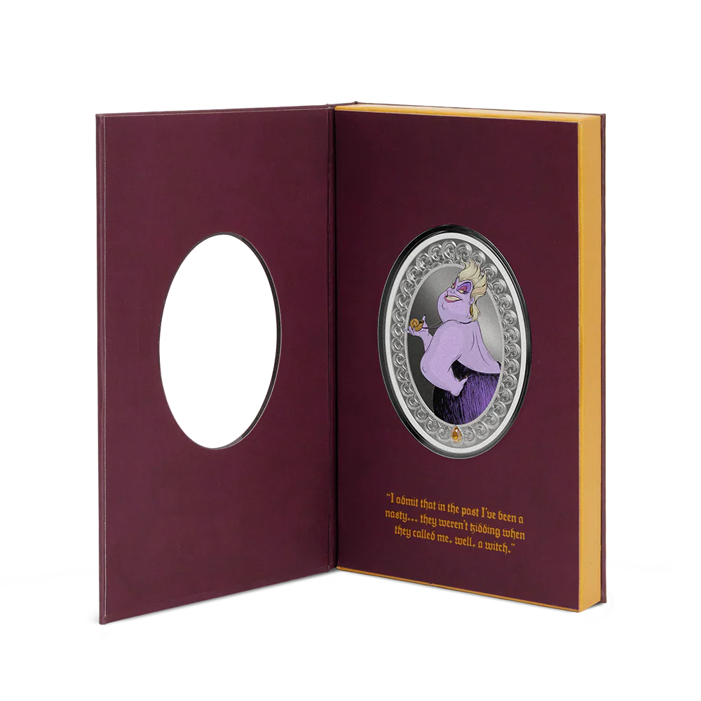 Disney Villains - Ursula 1oz Silver Coin - Image 4