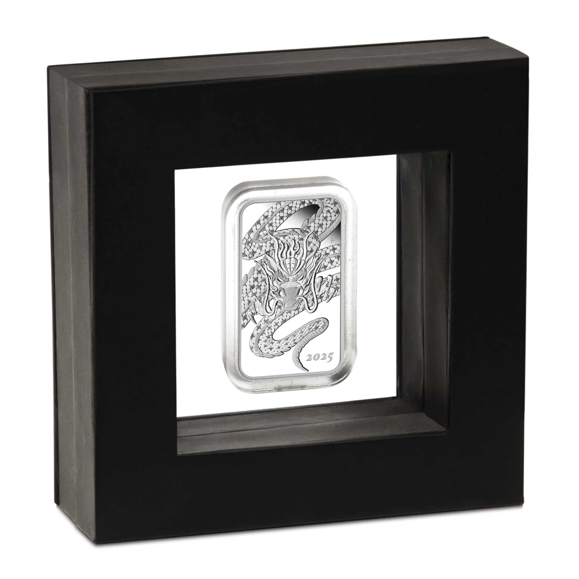 Dragon 2025 1oz Silver Proof Rectangular Coin - Image 4