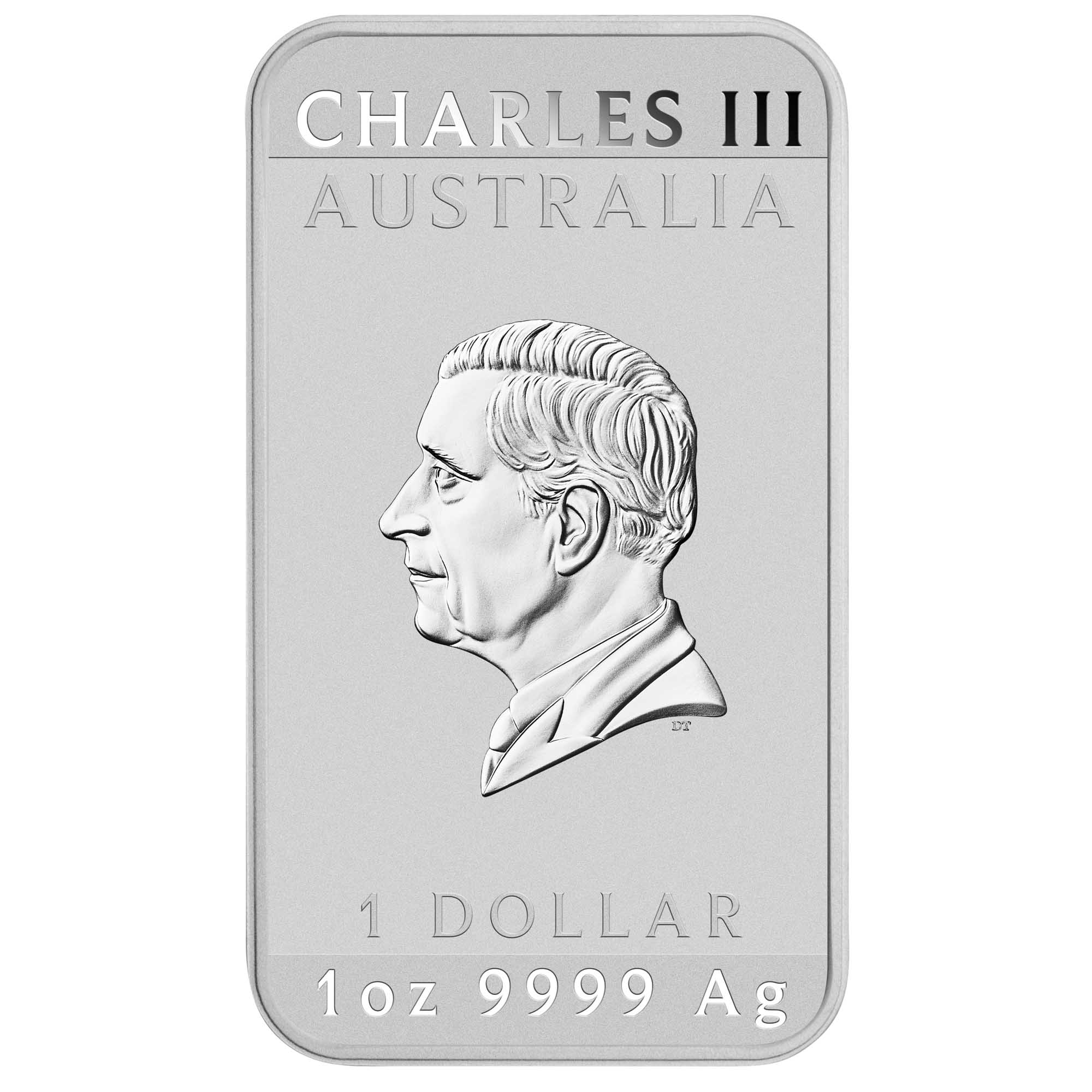 Dragon 2025 1oz Silver Rectangular Bullion Coin - Image 2