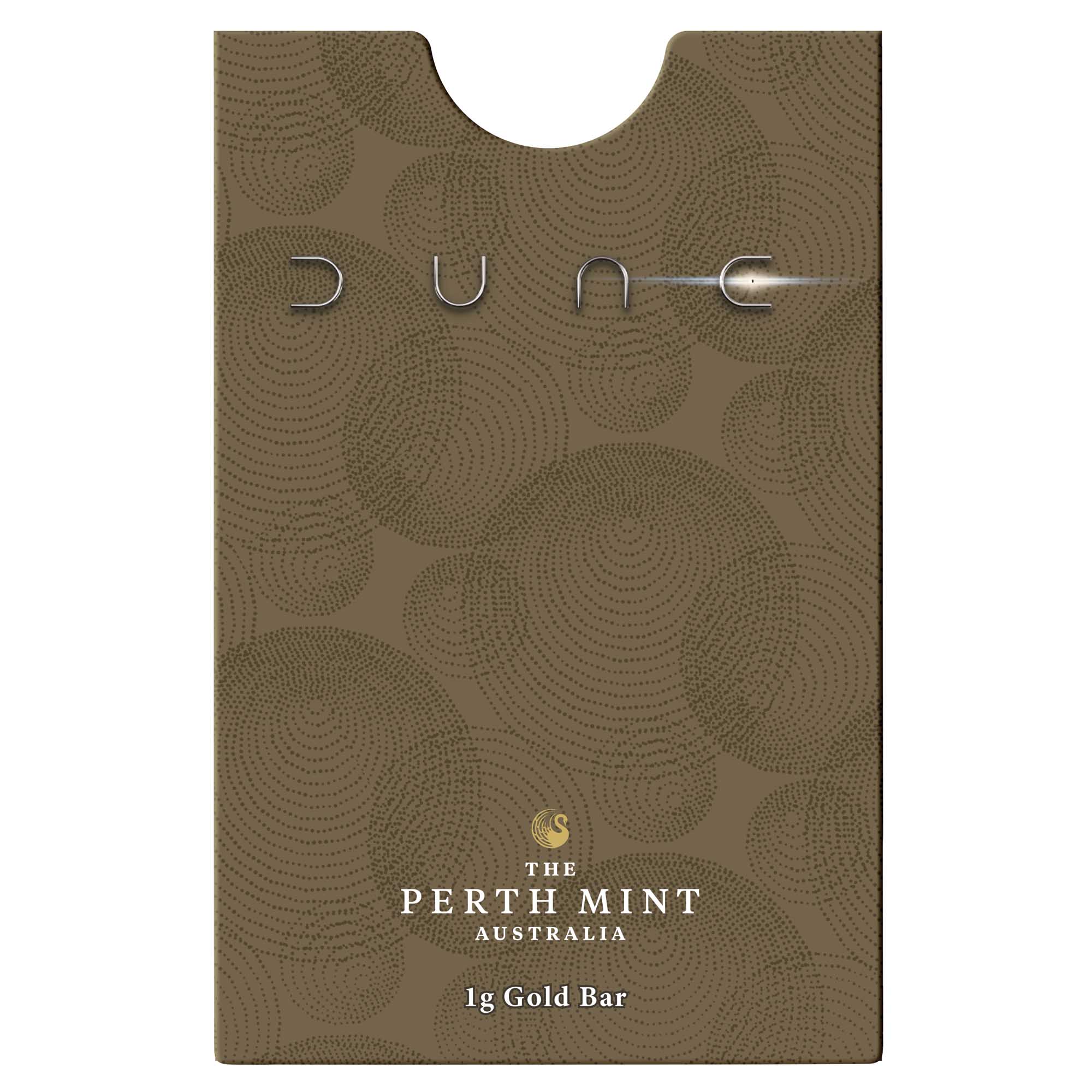 DUNE 1g Gold Minted Bar - Image 6