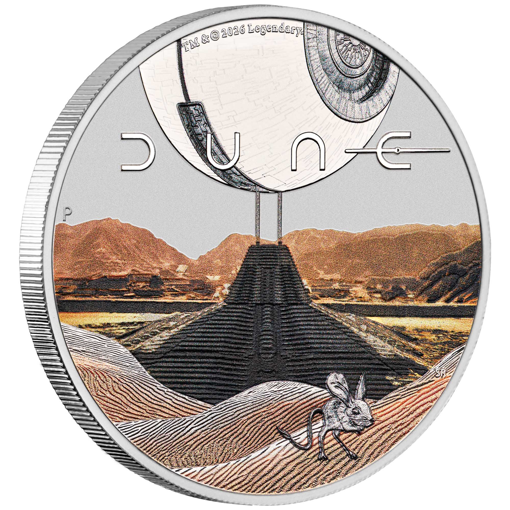 DUNE 2026 1oz Silver Coloured Coin - Image 2