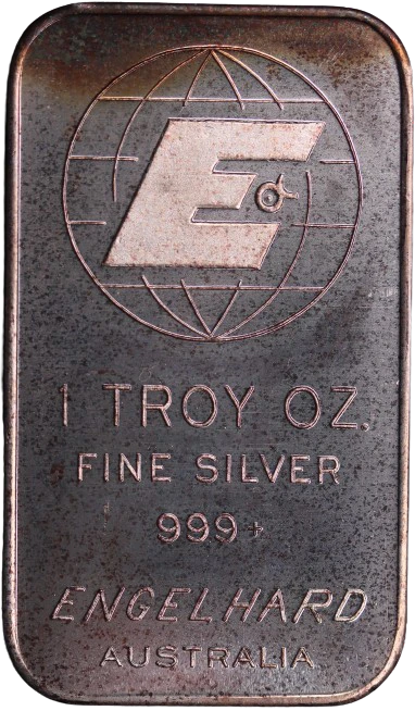 Engelhard 1oz Silver Bar c. 1980s