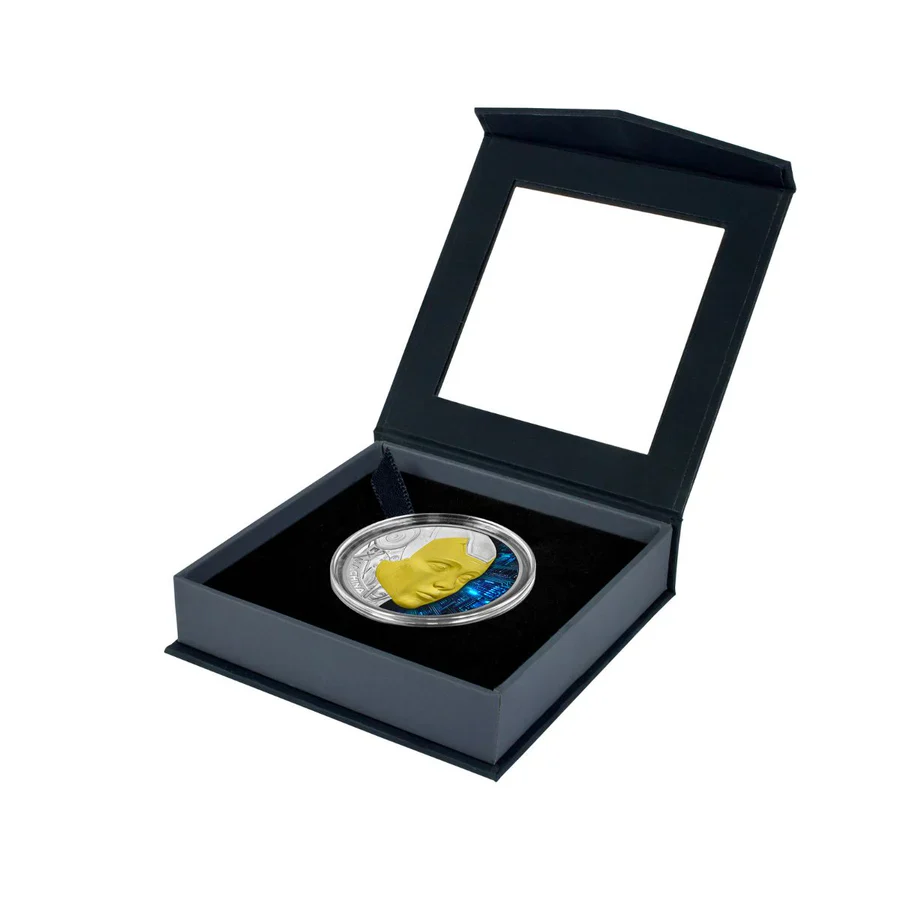 Ex Machina 2025 $1 1oz Silver Proof Coin - Image 3