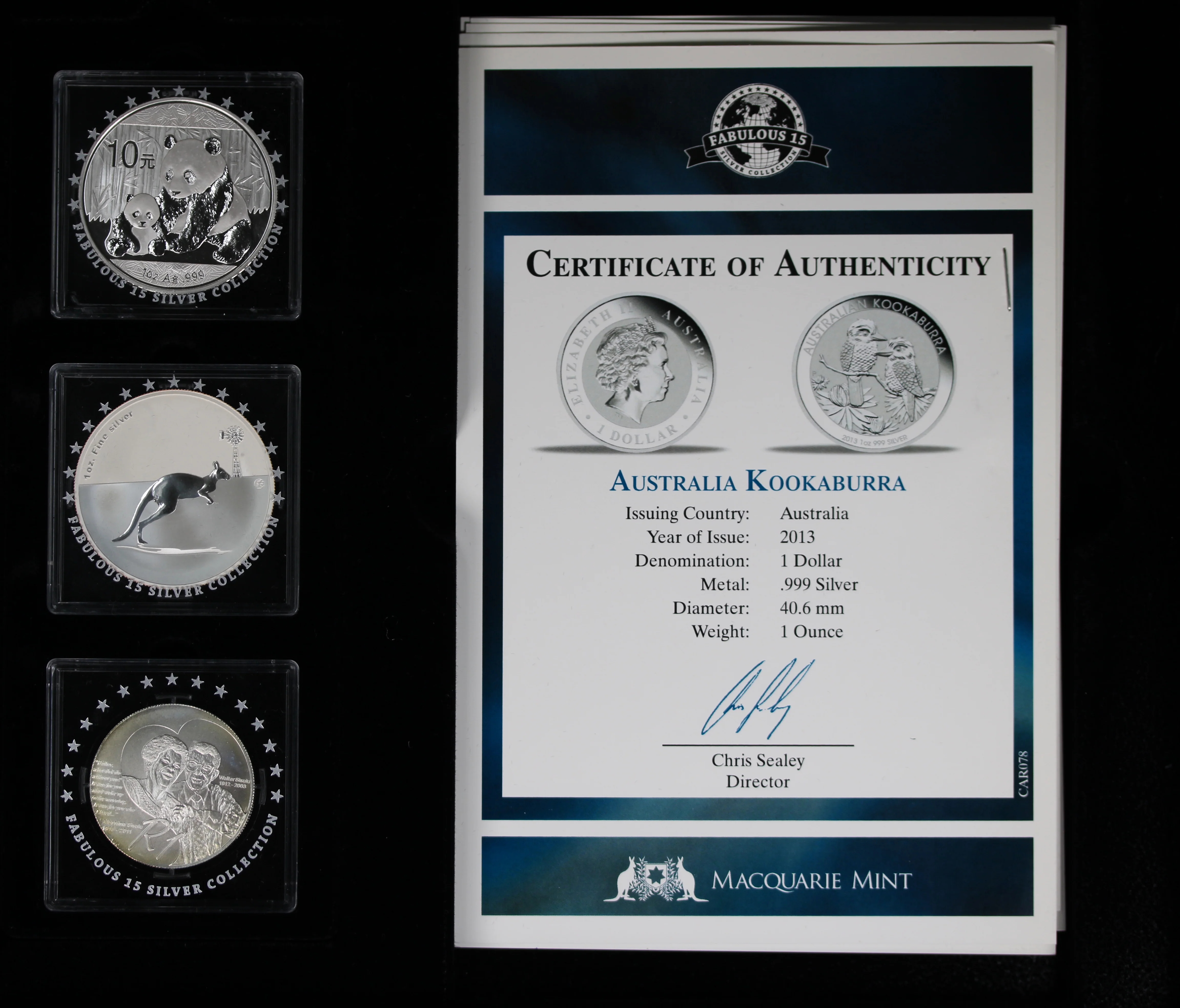 Fabulous 15 International Silver Coin Set (2011-2013) - Image 2