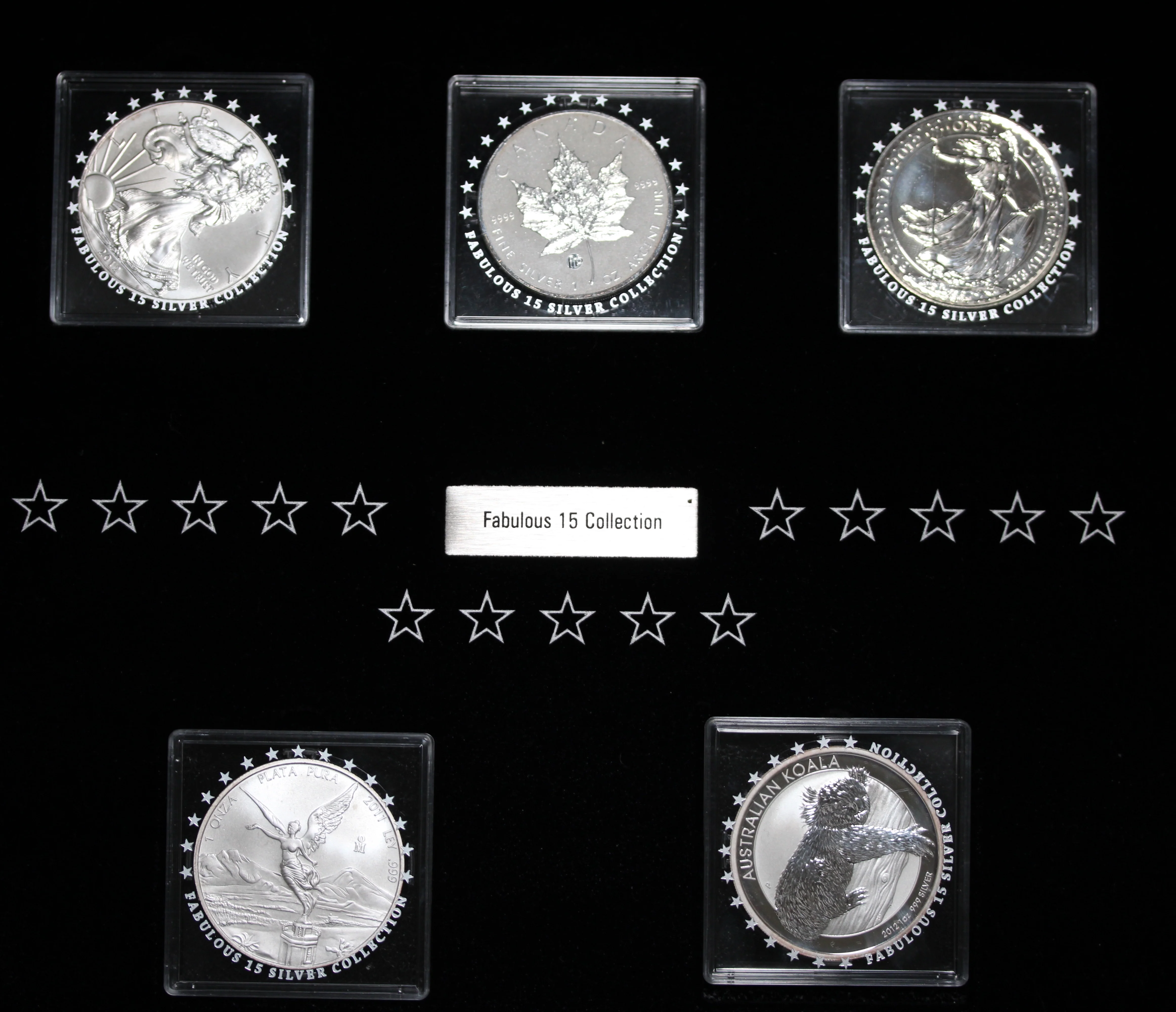 Fabulous 15 International Silver Coin Set (2011-2013) - Image 3