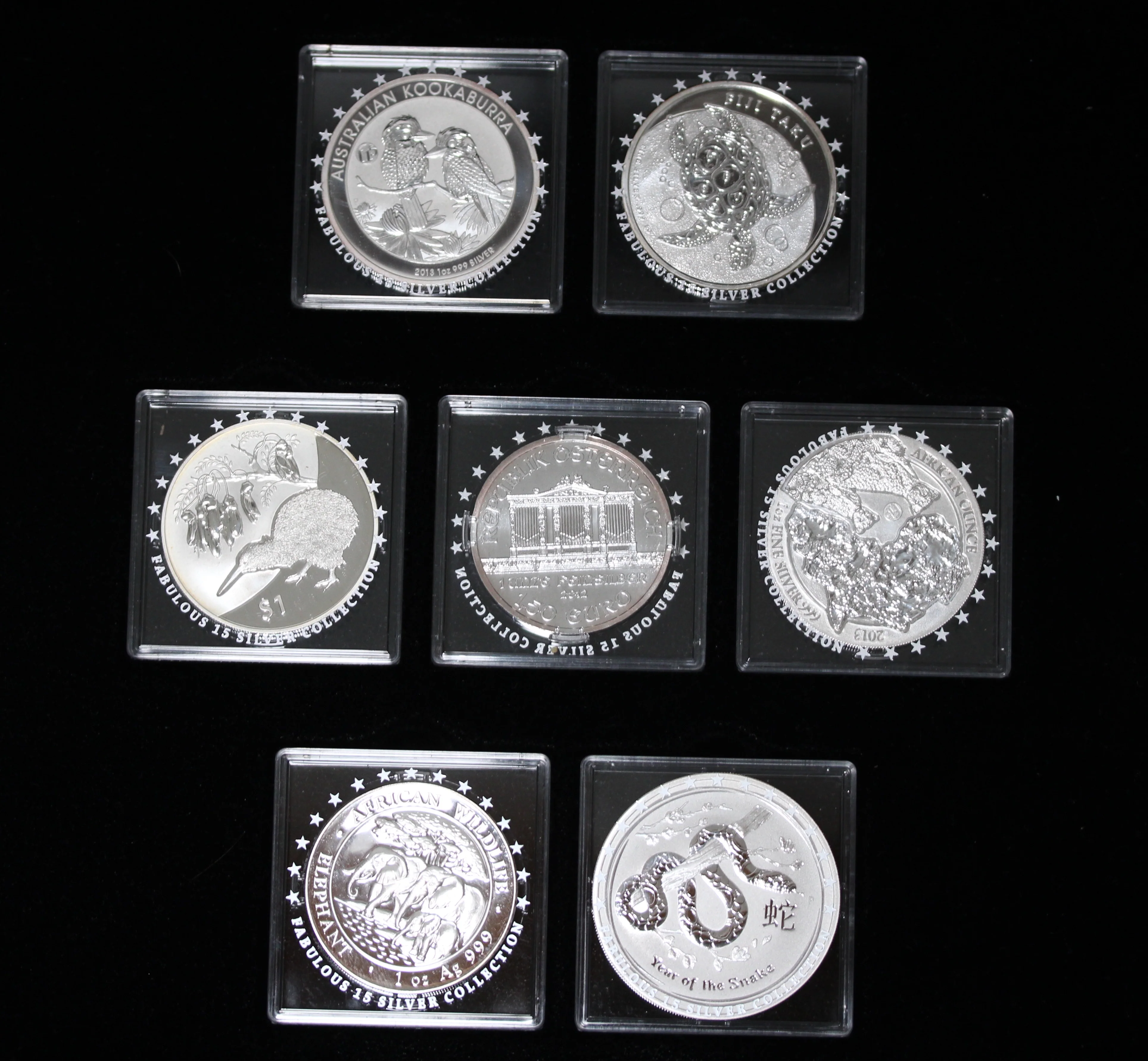 Fabulous 15 International Silver Coin Set (2011-2013) - Image 5
