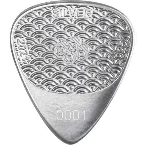 Fender Sterling Silver 351 Heavy Guitar Pick - Image 2