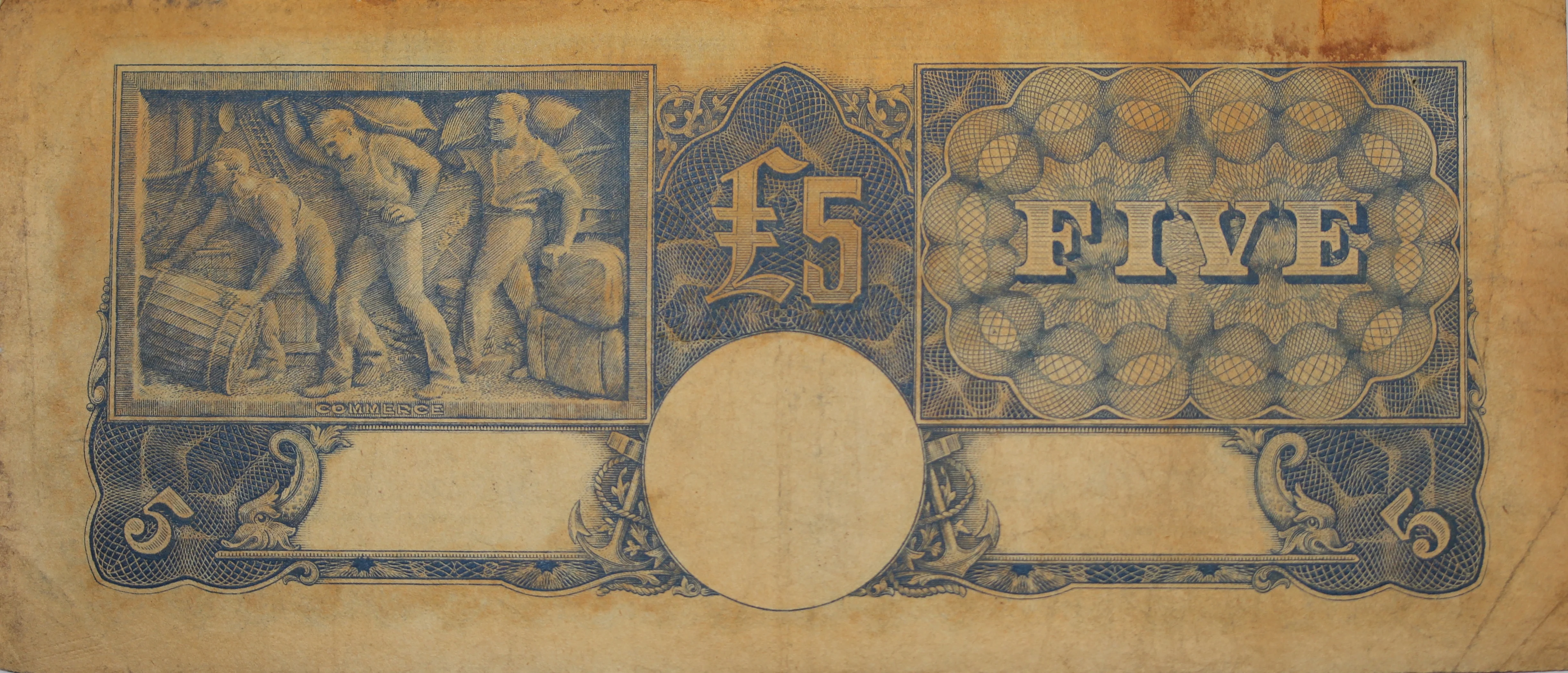 Five Pounds 1941 Armitage/McFarlane aFine - Image 2