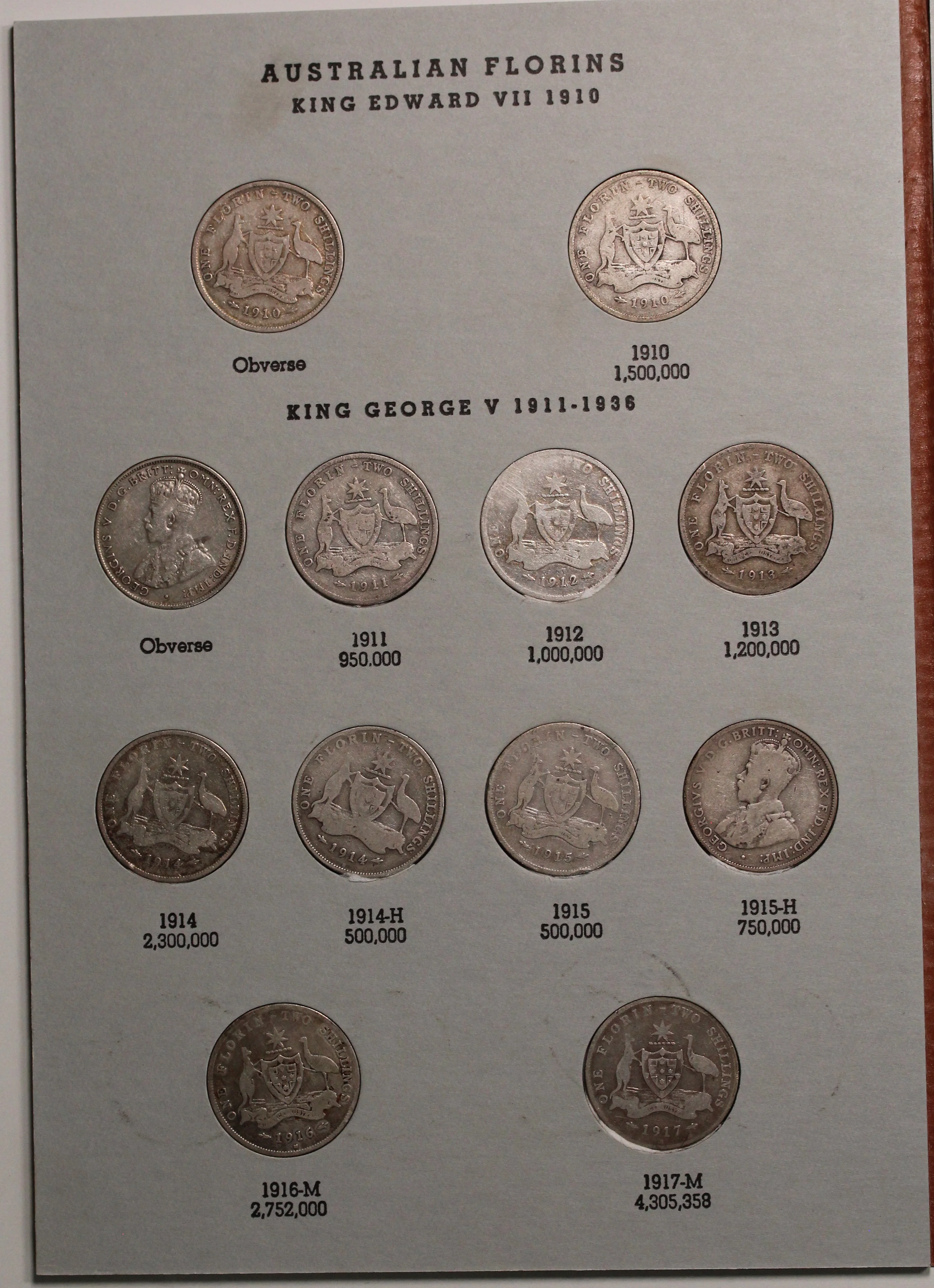 Florin Collection In Dansco Album 1910-1963 (Complete Set) - Image 2