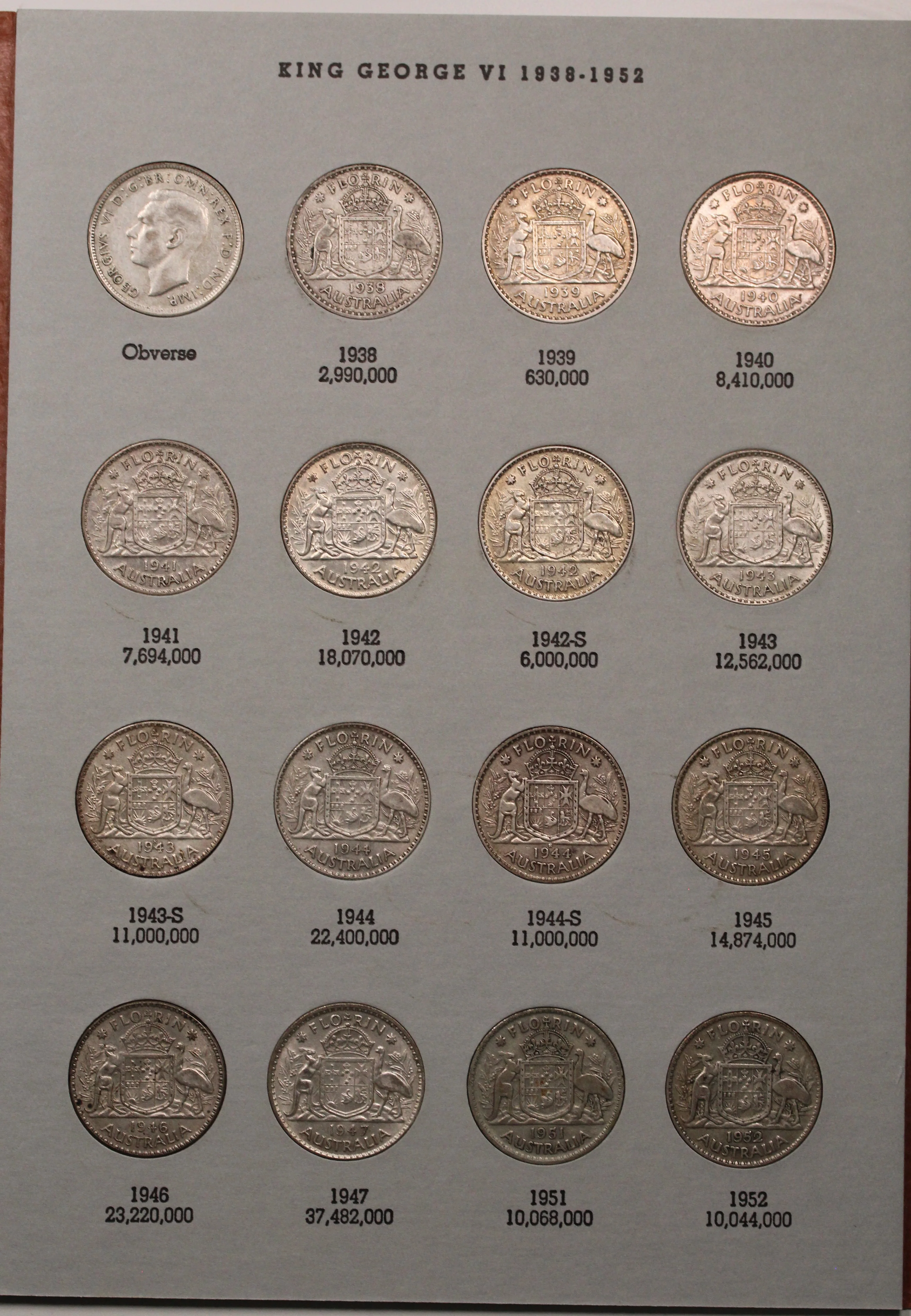 Florin Collection In Dansco Album 1910-1963 (Complete Set) - Image 4