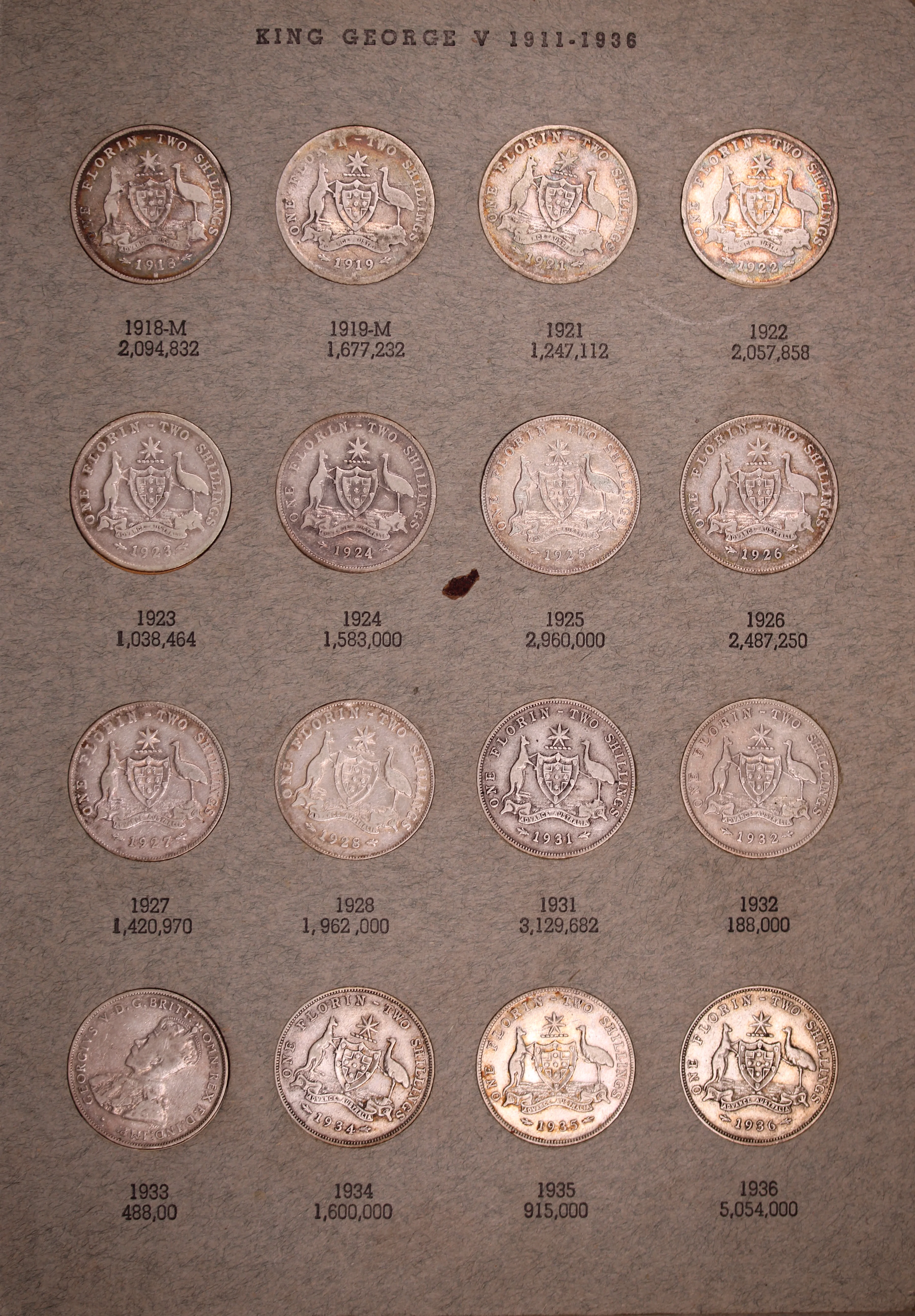 Florin Collection In Dansco Album Pages 1910-1963 (Complete Set) - Image 2