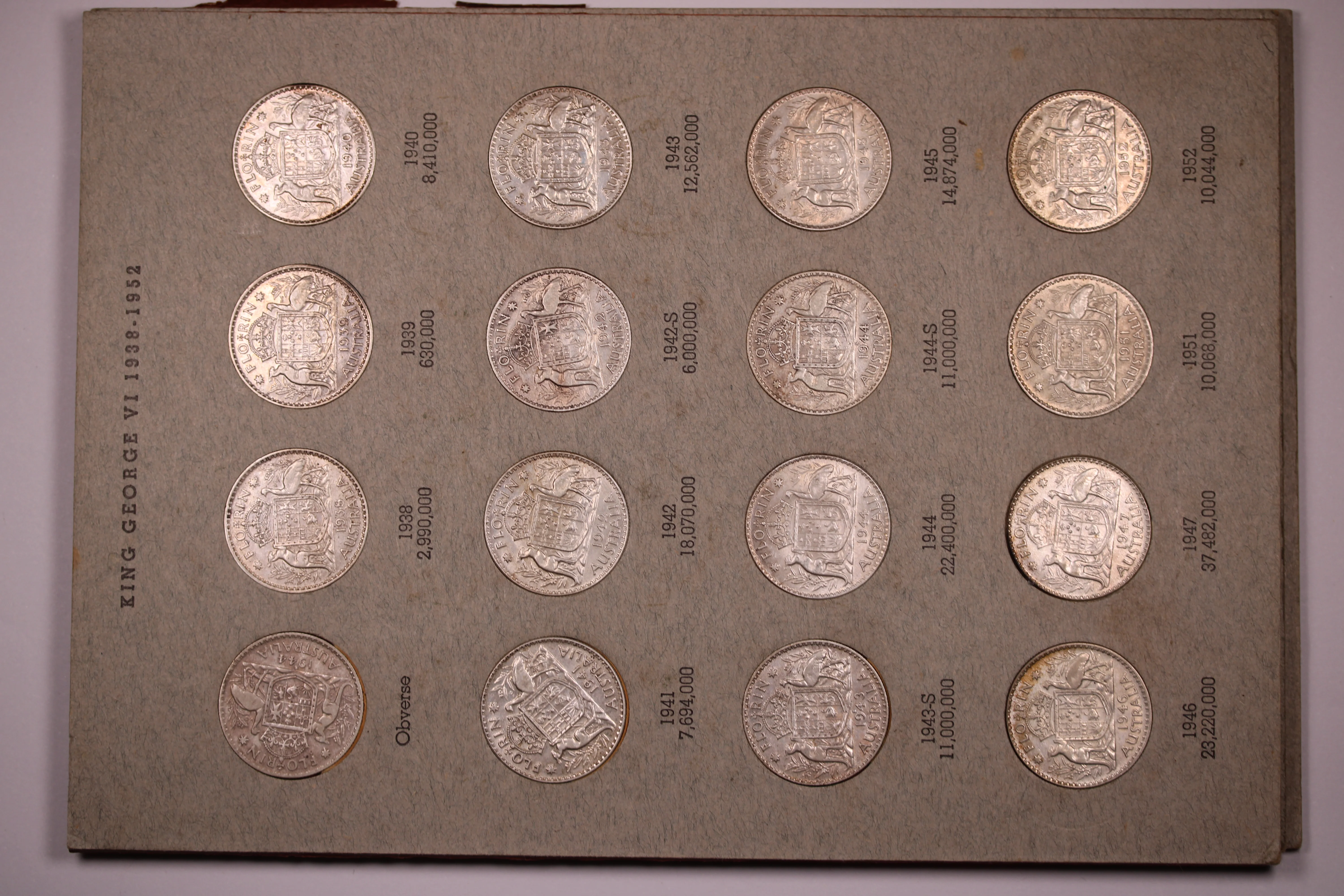 Florin Collection In Dansco Album Pages 1910-1963 (Complete Set) - Image 3
