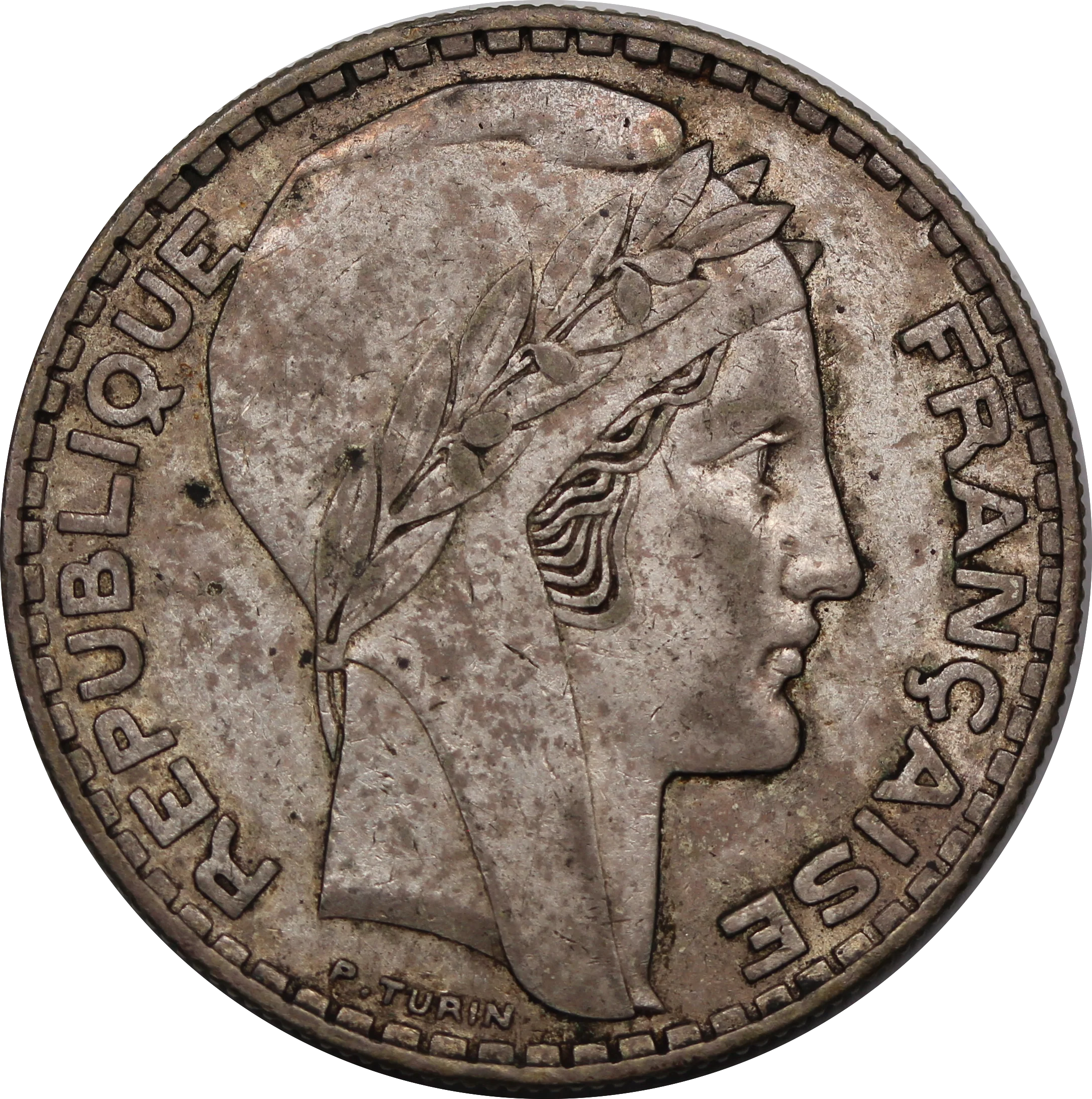 France 1934 20 Francs VF - Image 2