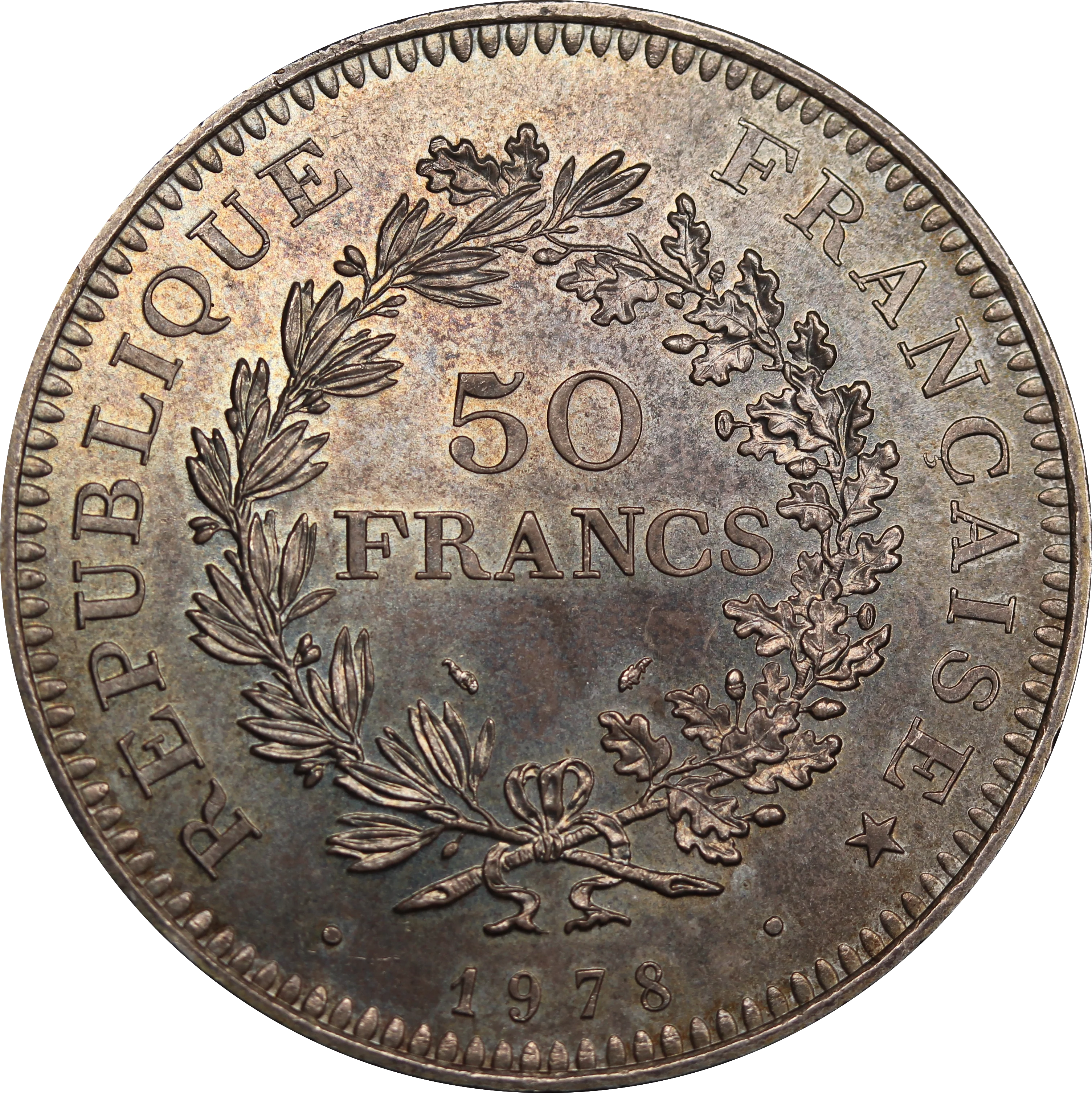France 1978 50 Francs aUNC