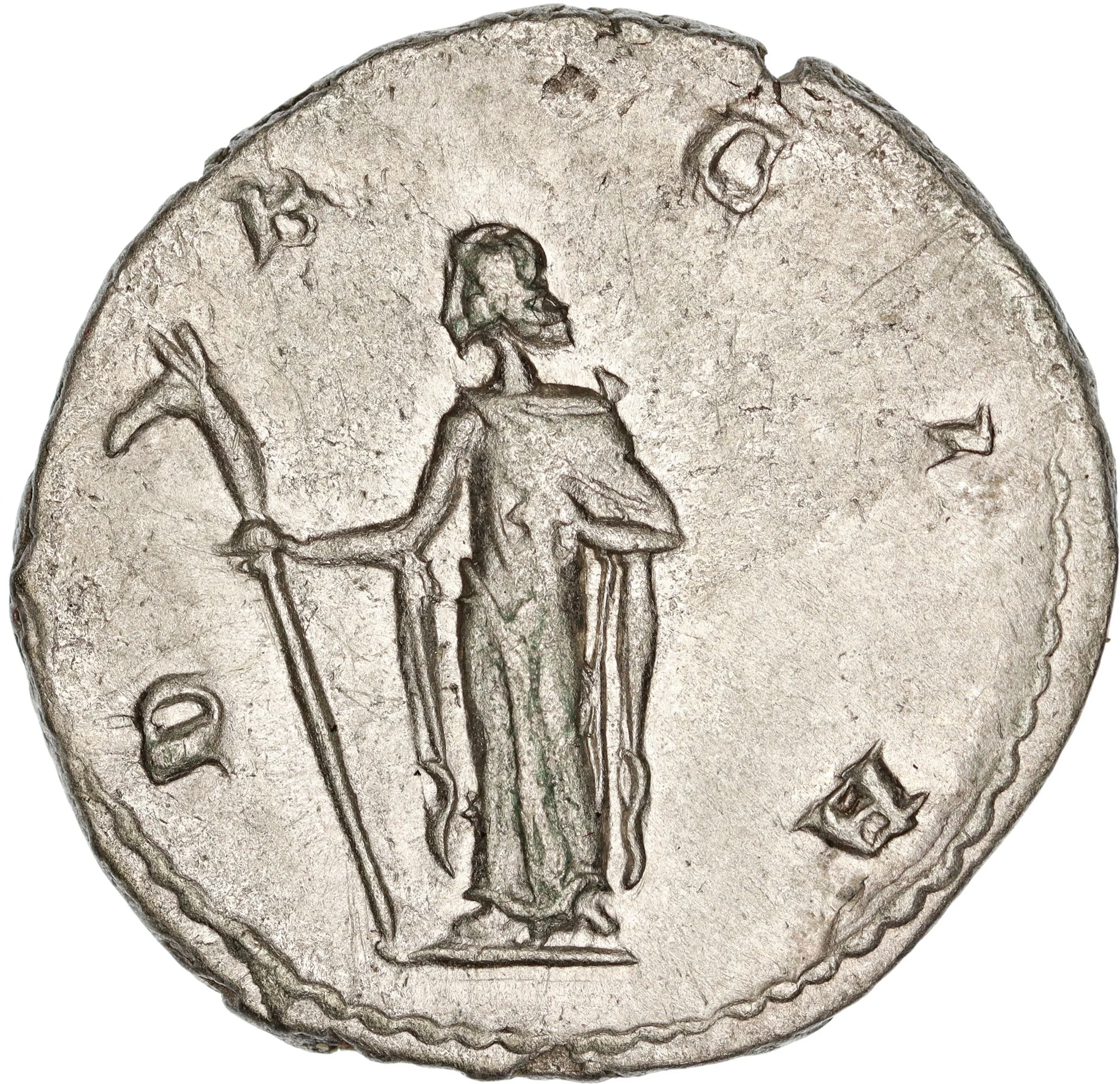 Gaius Messius Quintus Trajanus Decius 249-251 AD Silver Antoninianus EF - Image 2