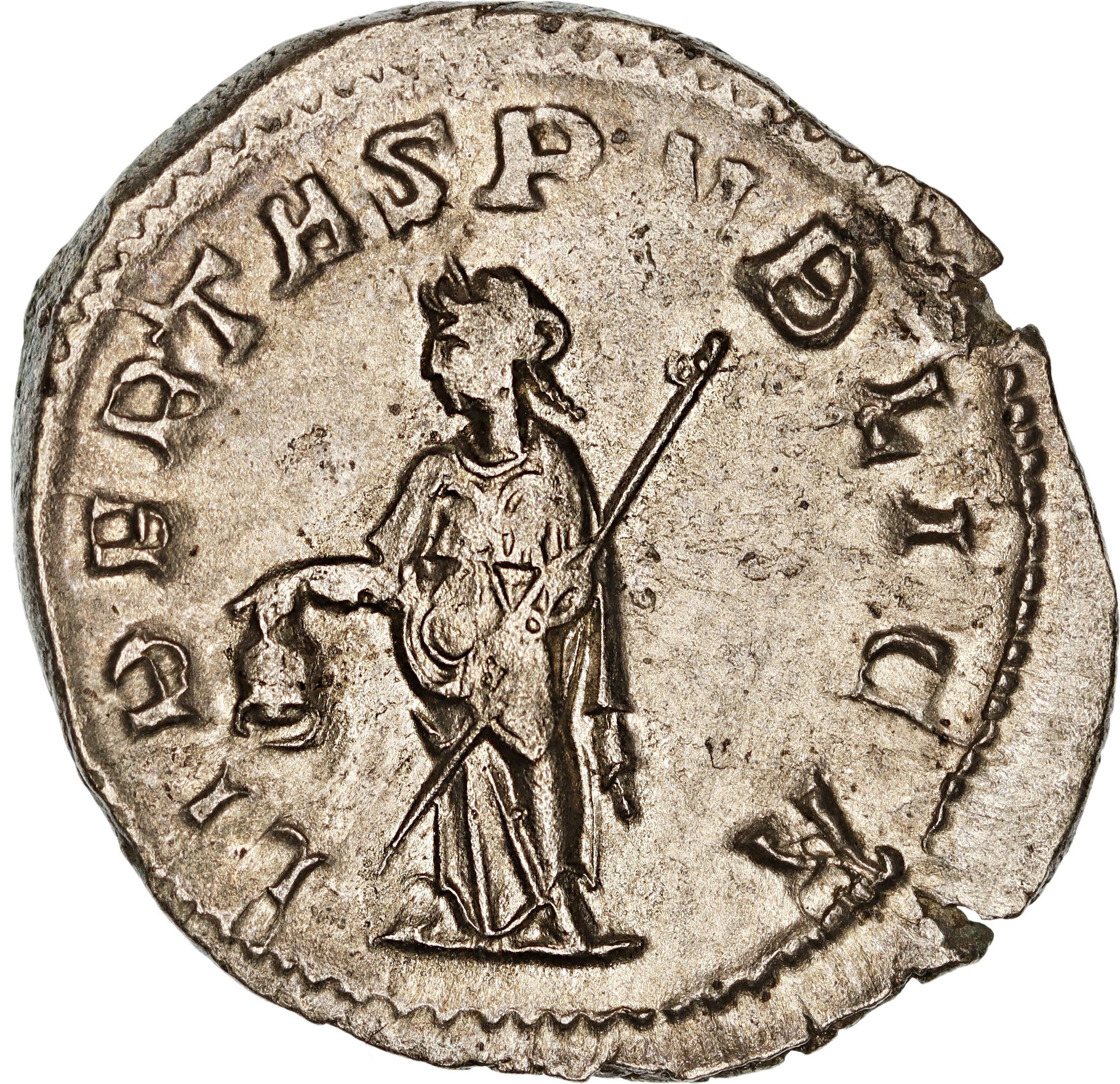 Gaius Vibius Volusianus 251-253 AD Silver Antoninianus EF - Image 2