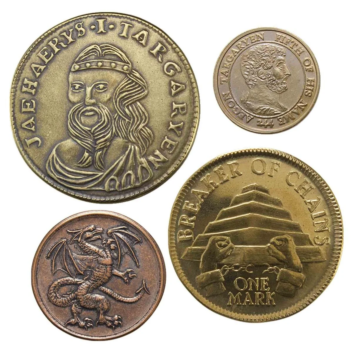 Game of Thrones House Targaryen 4-coin sets - Image 2