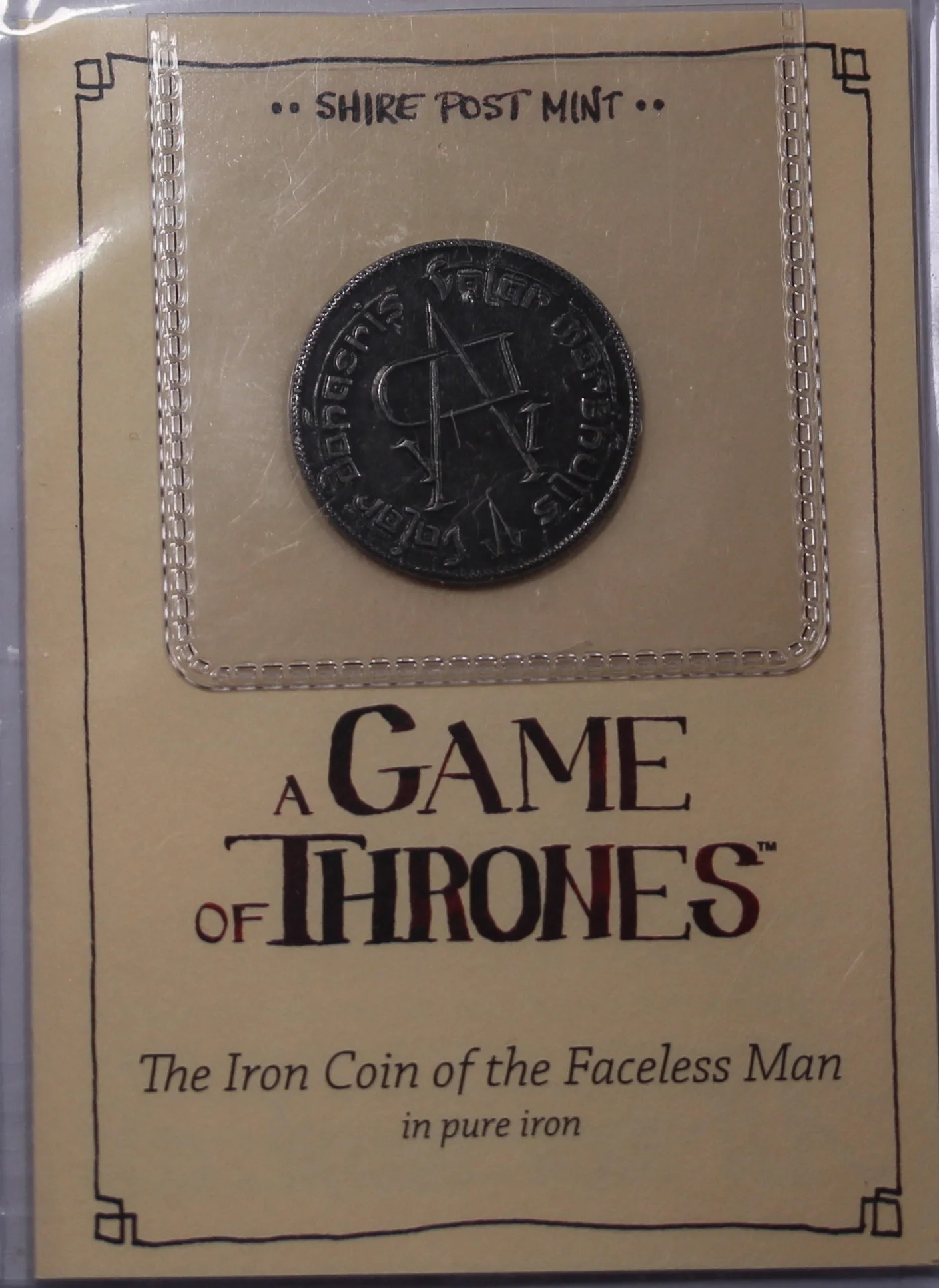 Game of Thrones Iron Coin of the Faceless Man - Image 2