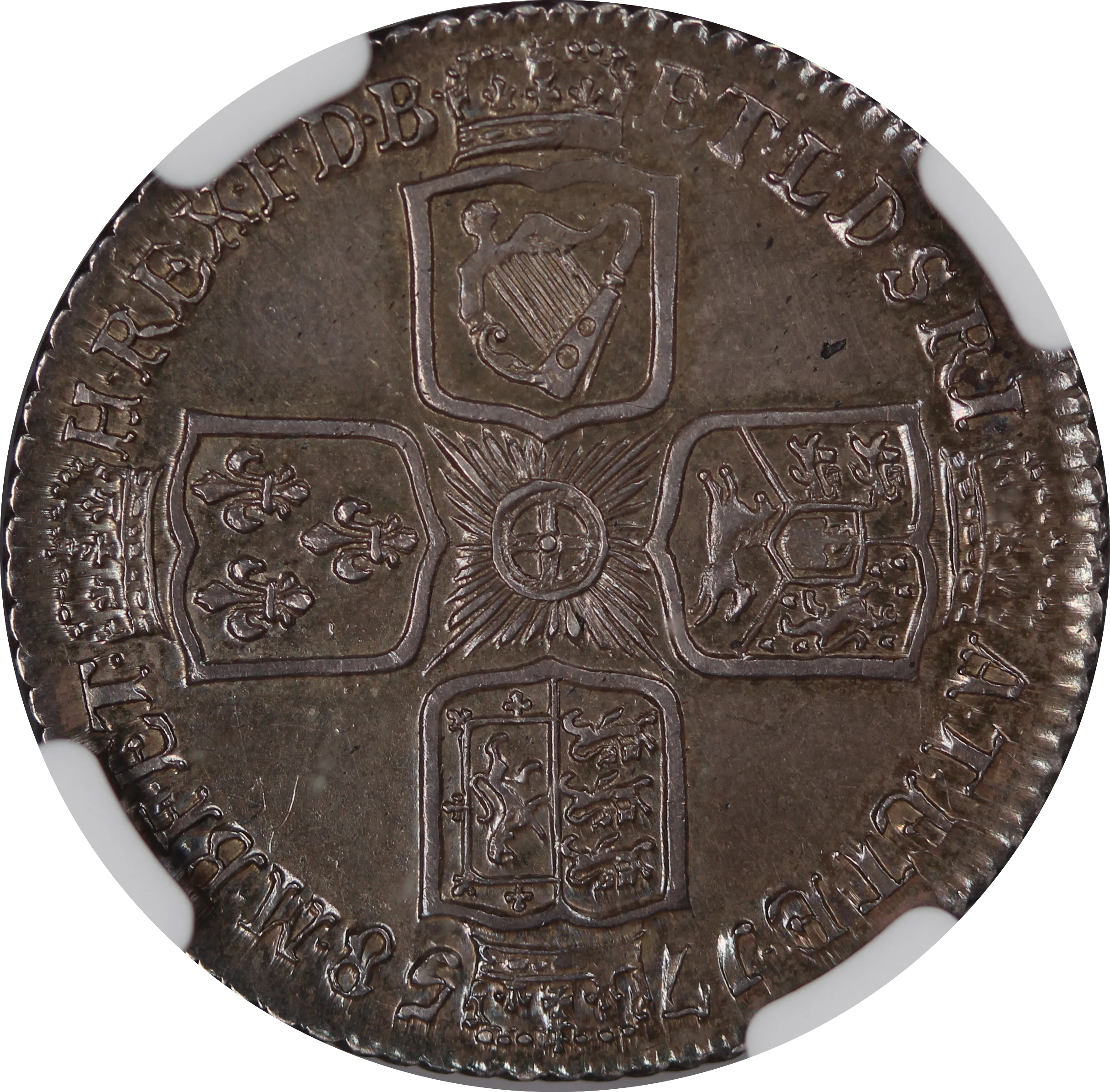 GB 1758 1 Shilling NGC MS62 - Image 4