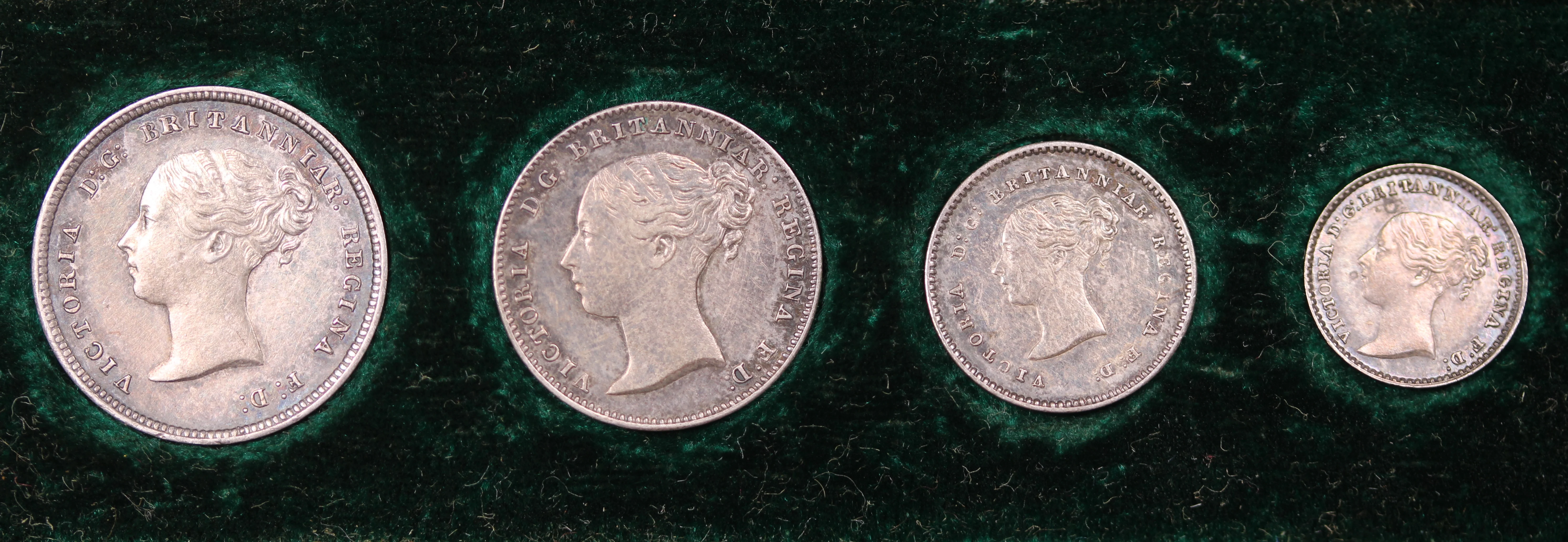GB 1852 Maundy Coin Set - Image 2