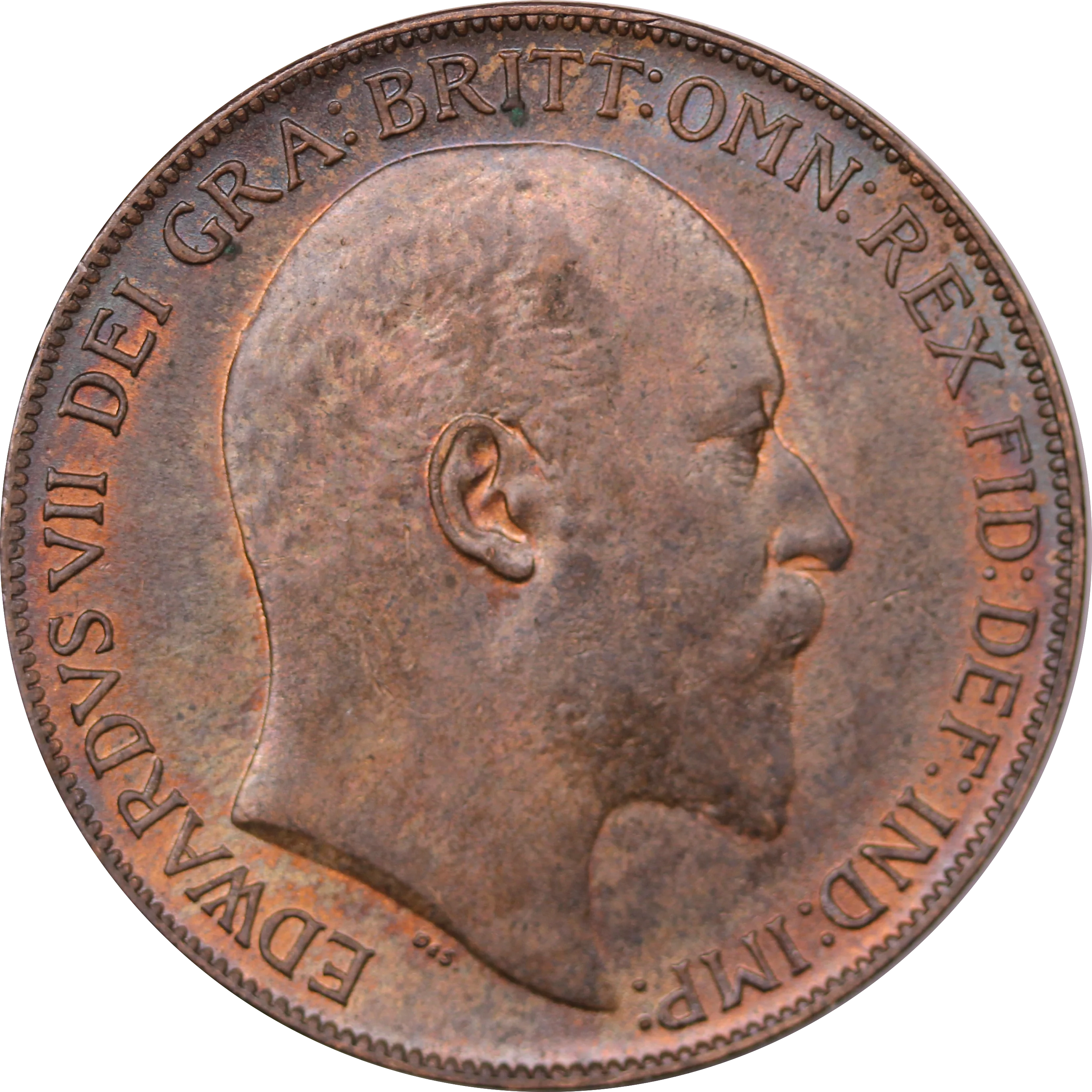 GB 1910 Penny UNC - Image 2