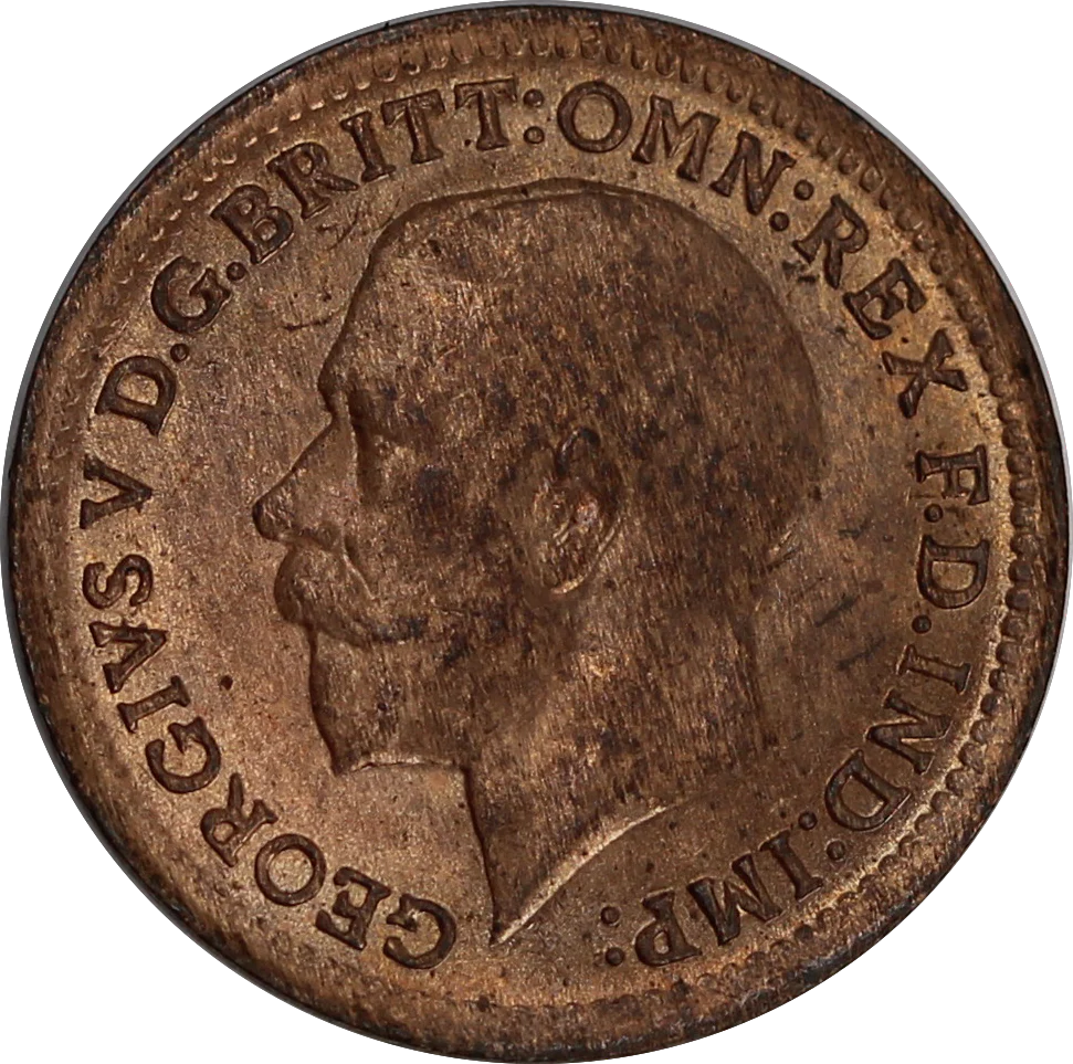 GB 1913 1/3 Farthing UNC - Image 2