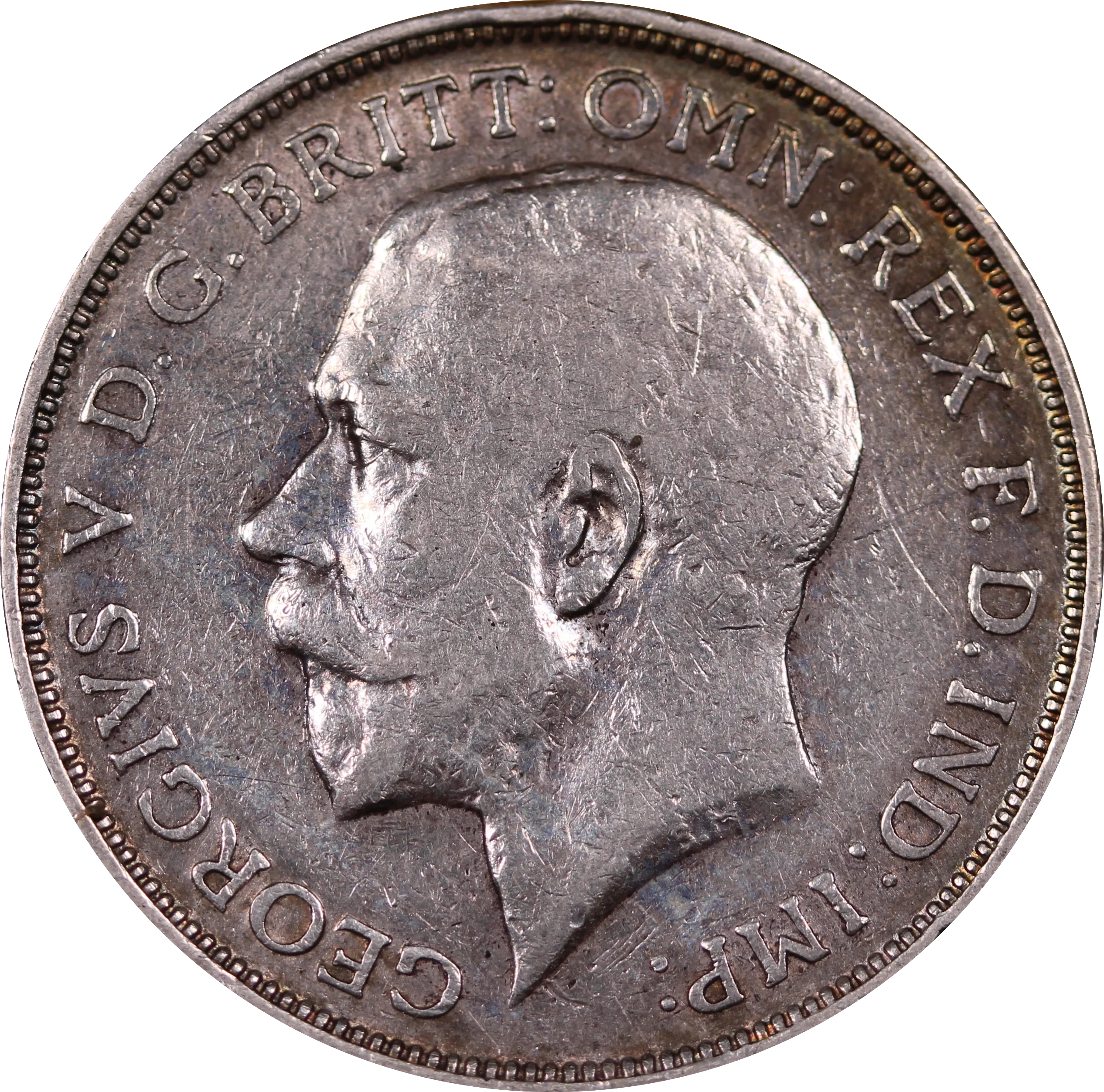 GB 1914 Florin Circulated - Image 2