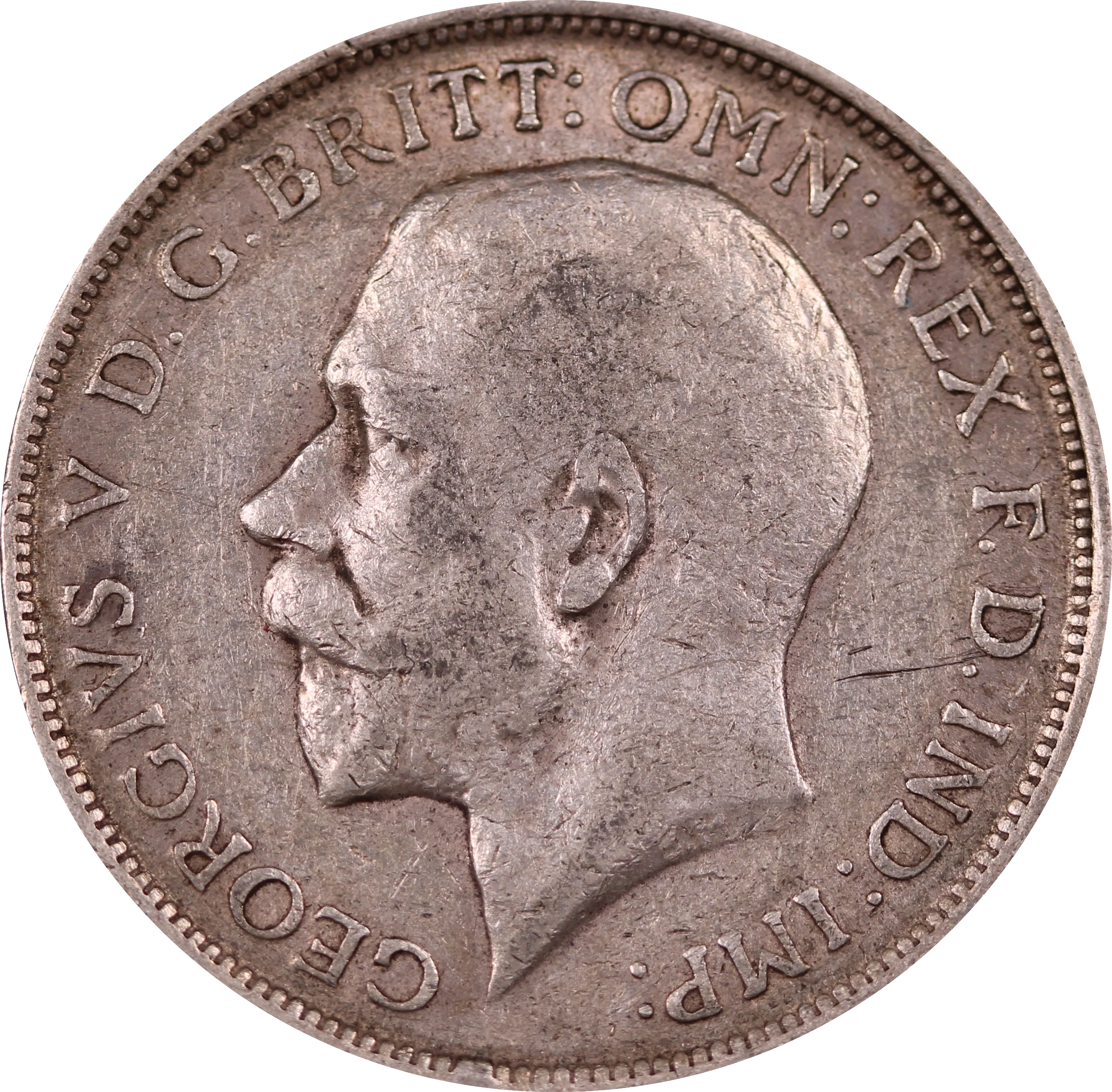 GB 1917 Florin Circulated - Image 2