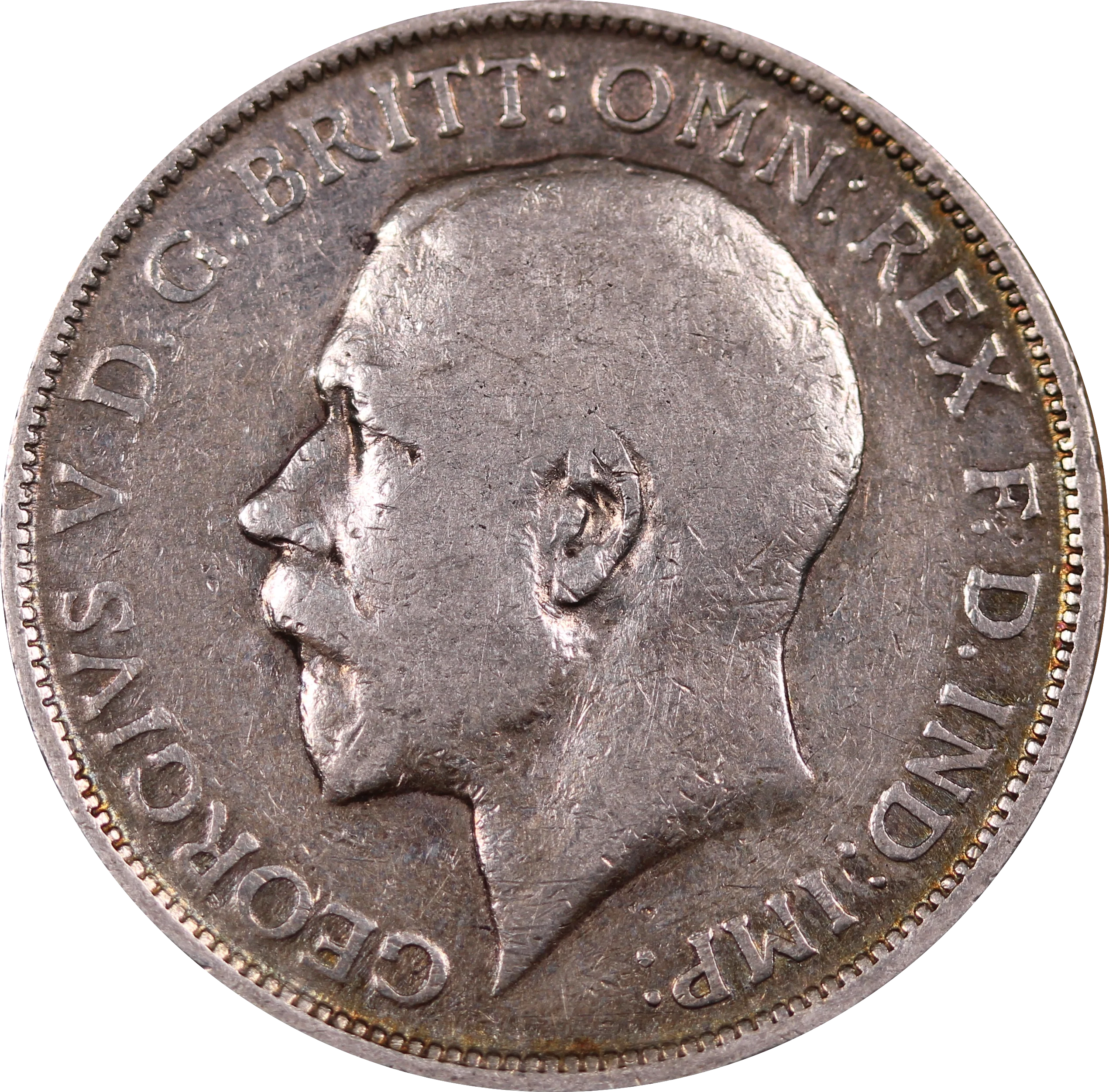 GB 1918 Florin Circulated - Image 2