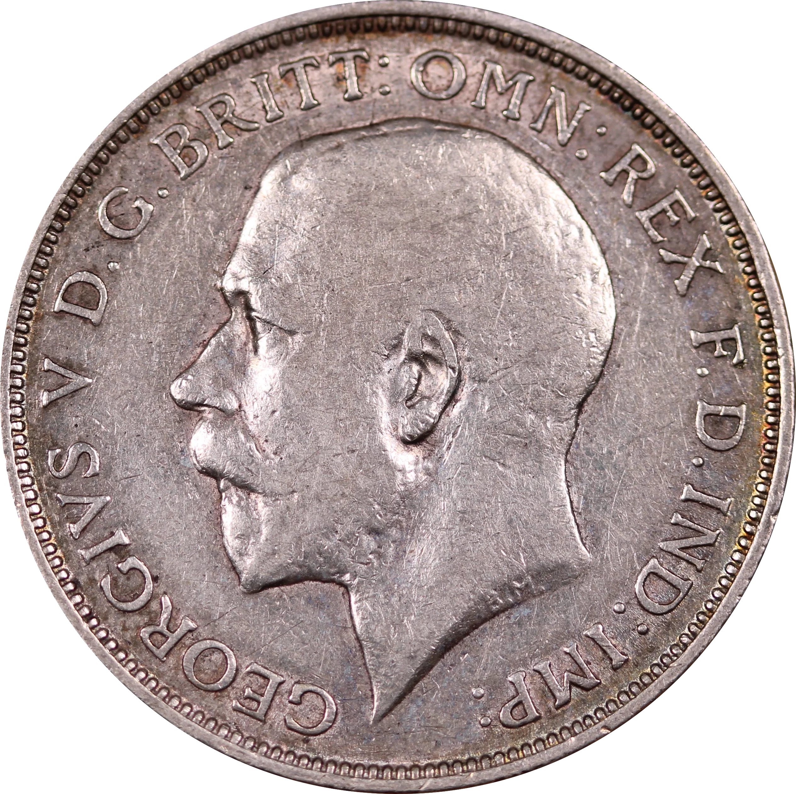 GB 1919 Florin Circulated - Image 2
