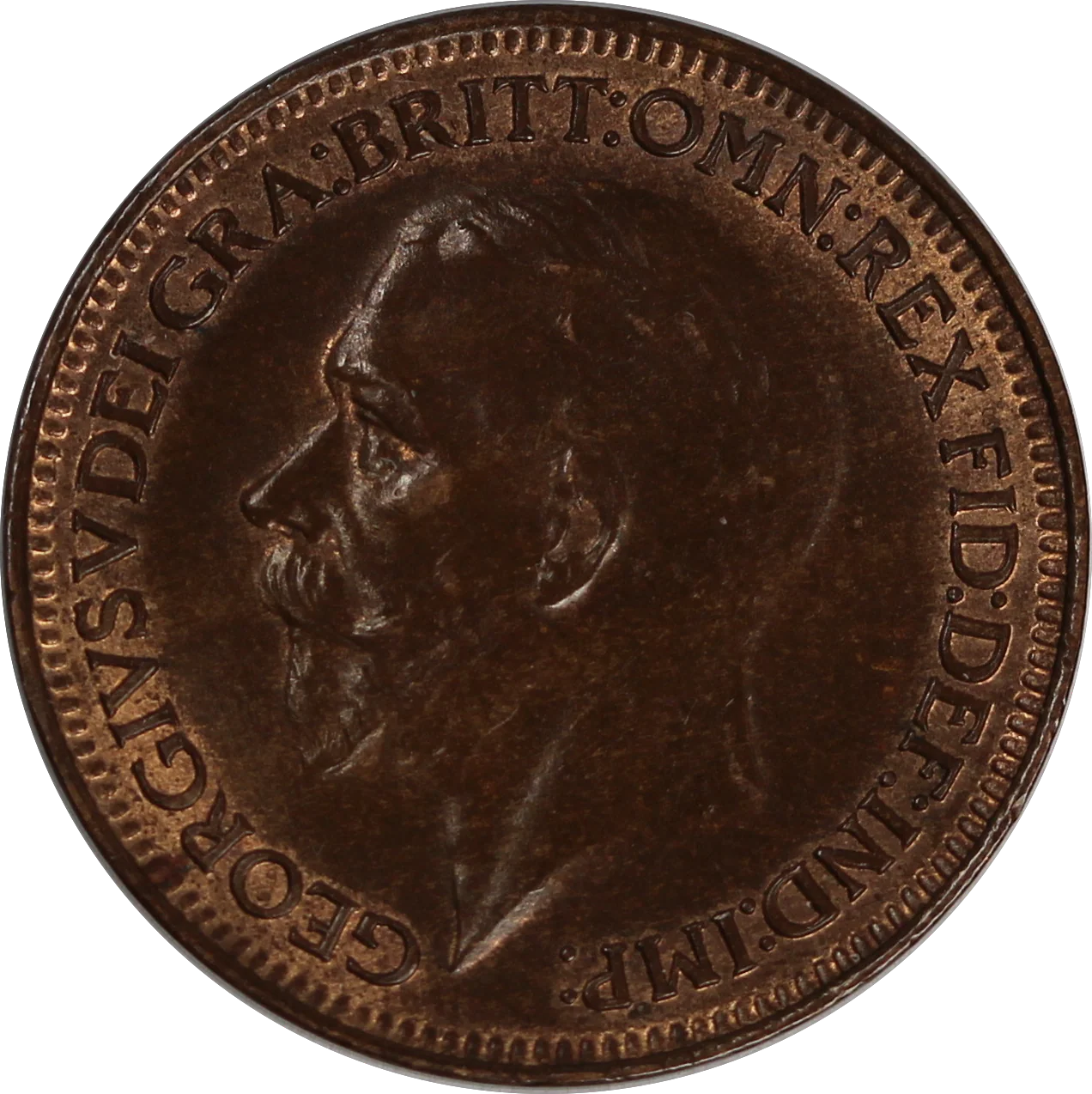 GB 1928 Farthing UNC - Image 2