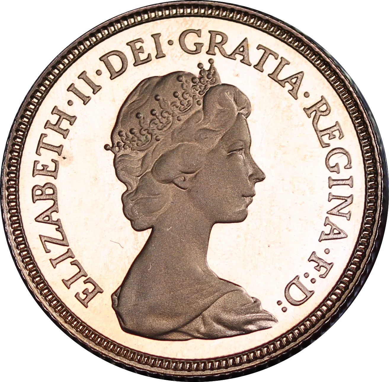 GB 1980 Gold Half Sovereign Proof Coin - Image 2