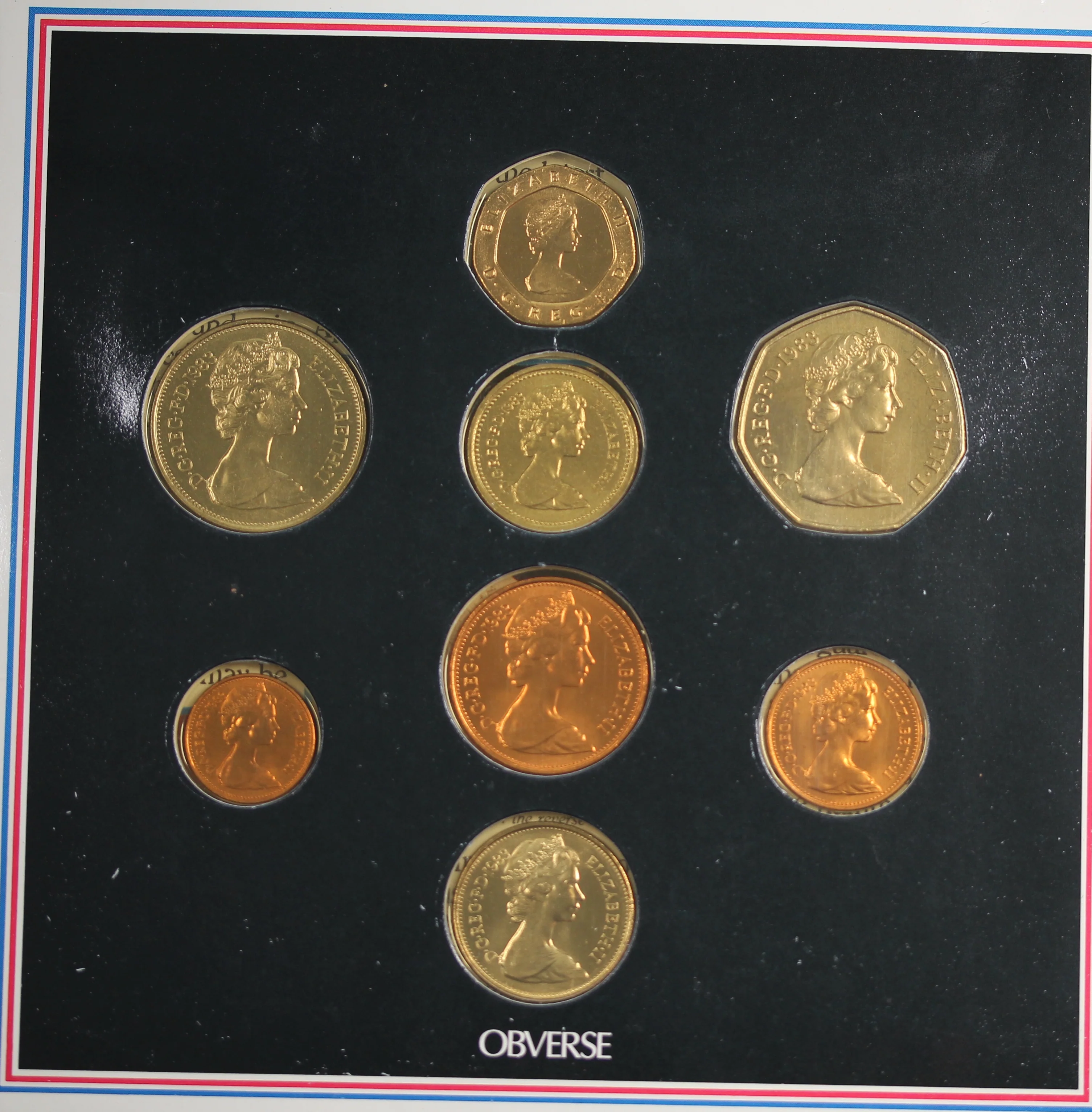 GB 1983 Brilliant Uncirculated Coin Set - Image 3