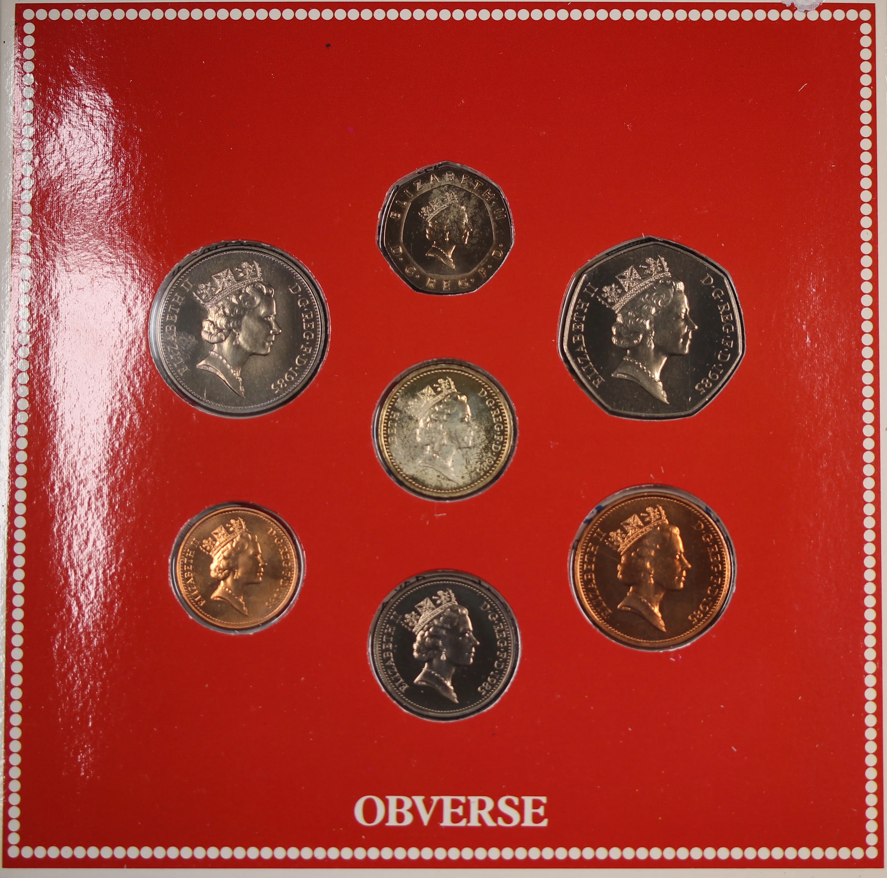 GB 1985 Brilliant Uncirculated Coin Set - Image 3