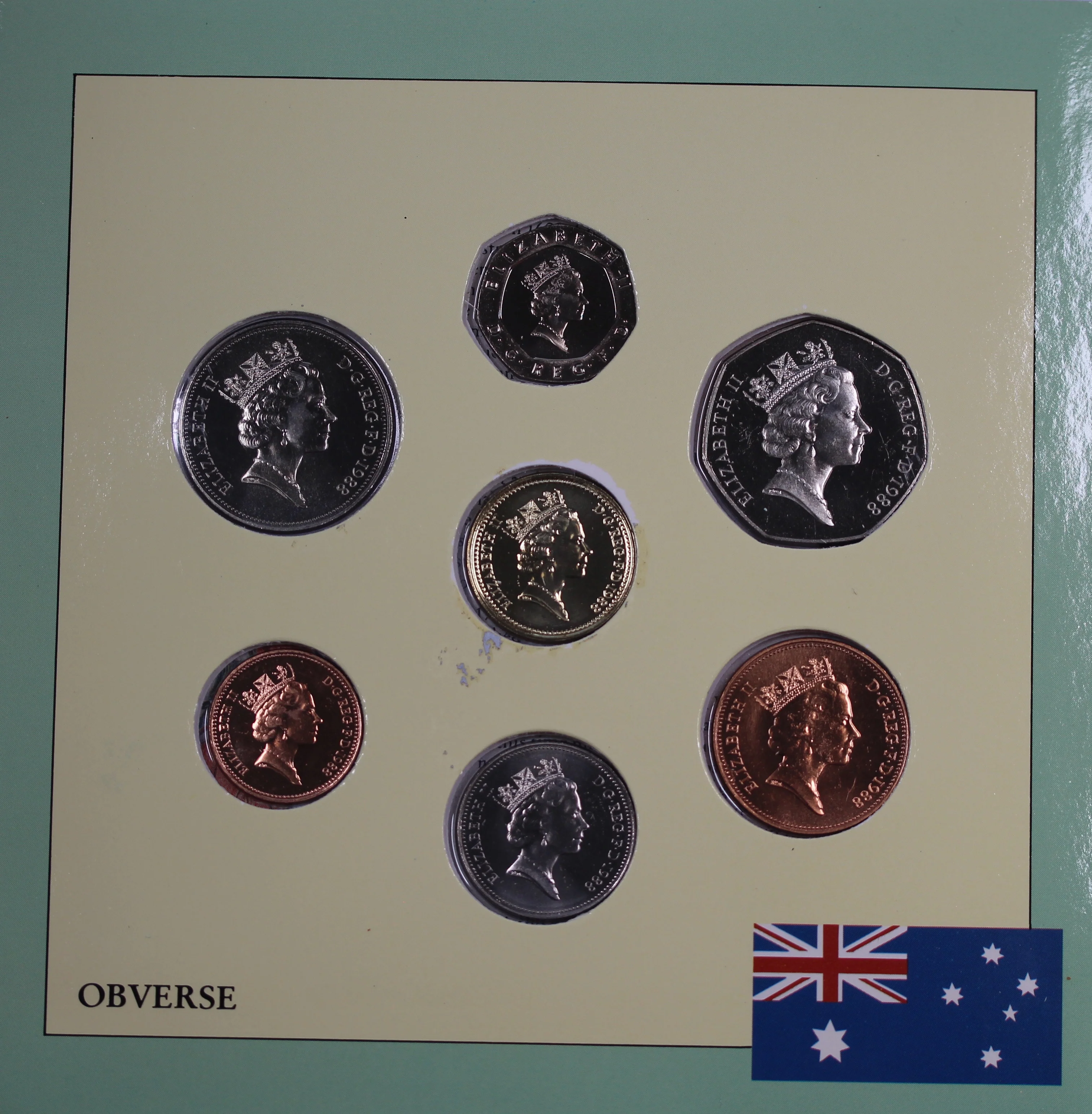 GB 1988 Brilliant Uncirculated Coin Set - Image 3