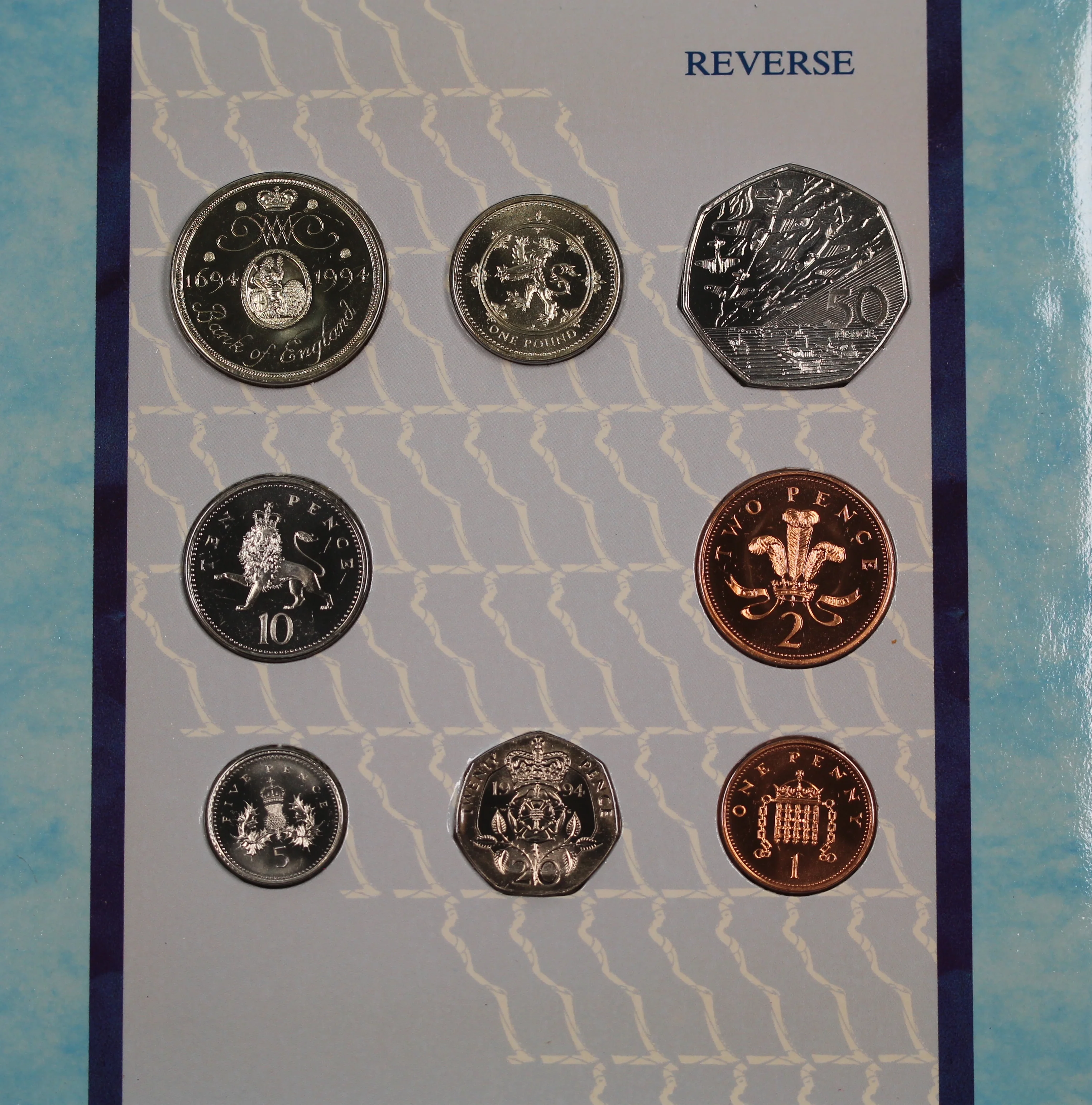 GB 1994 Brilliant Uncirculated Coin Set - Image 2