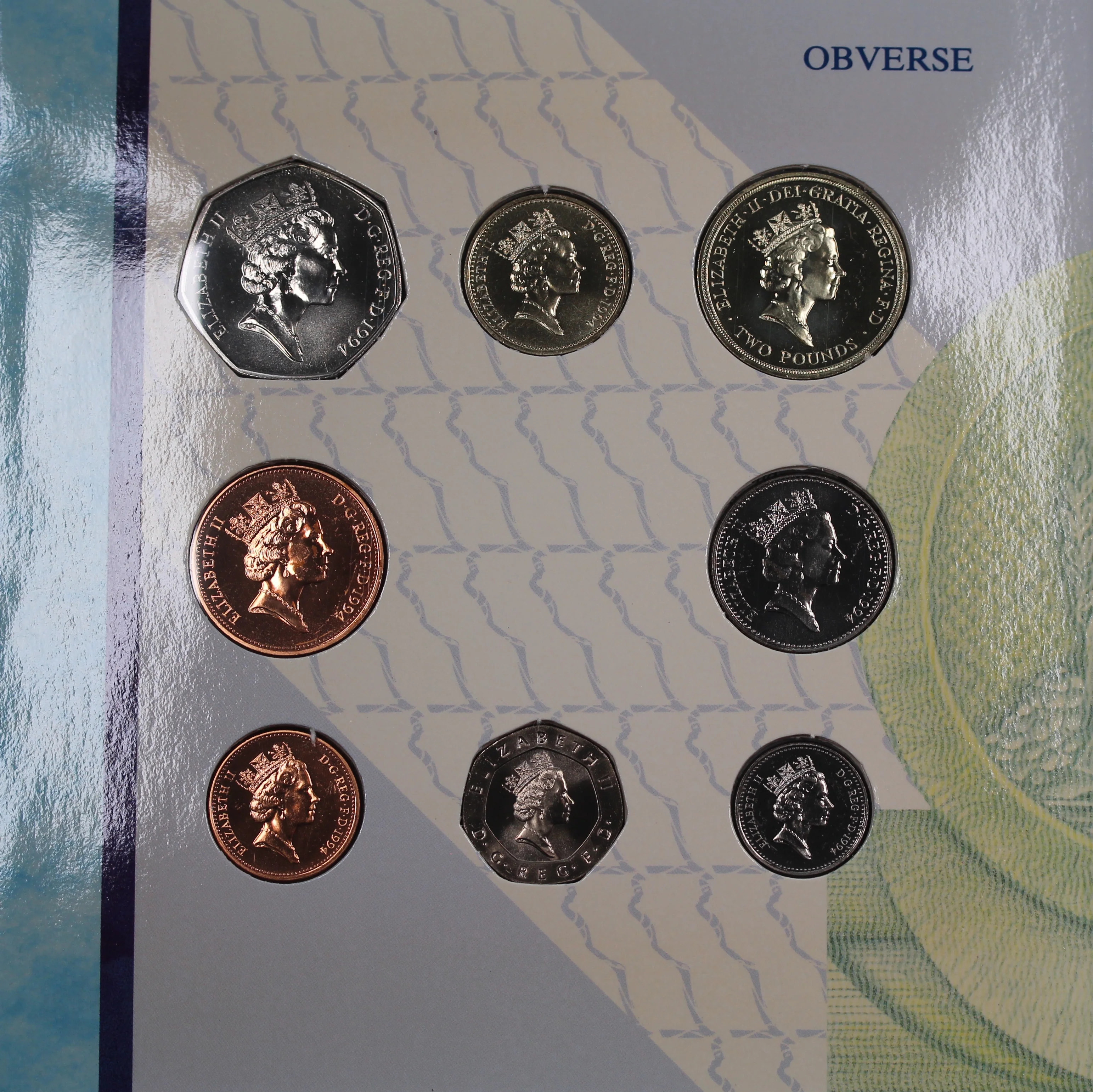 GB 1994 Brilliant Uncirculated Coin Set - Image 3